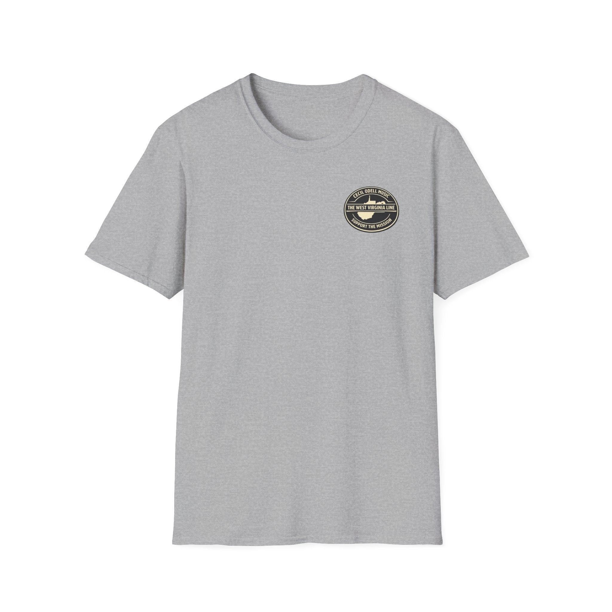 What a West Virginian Is T-Shirt: Cecil Odell Music Graphic Tee