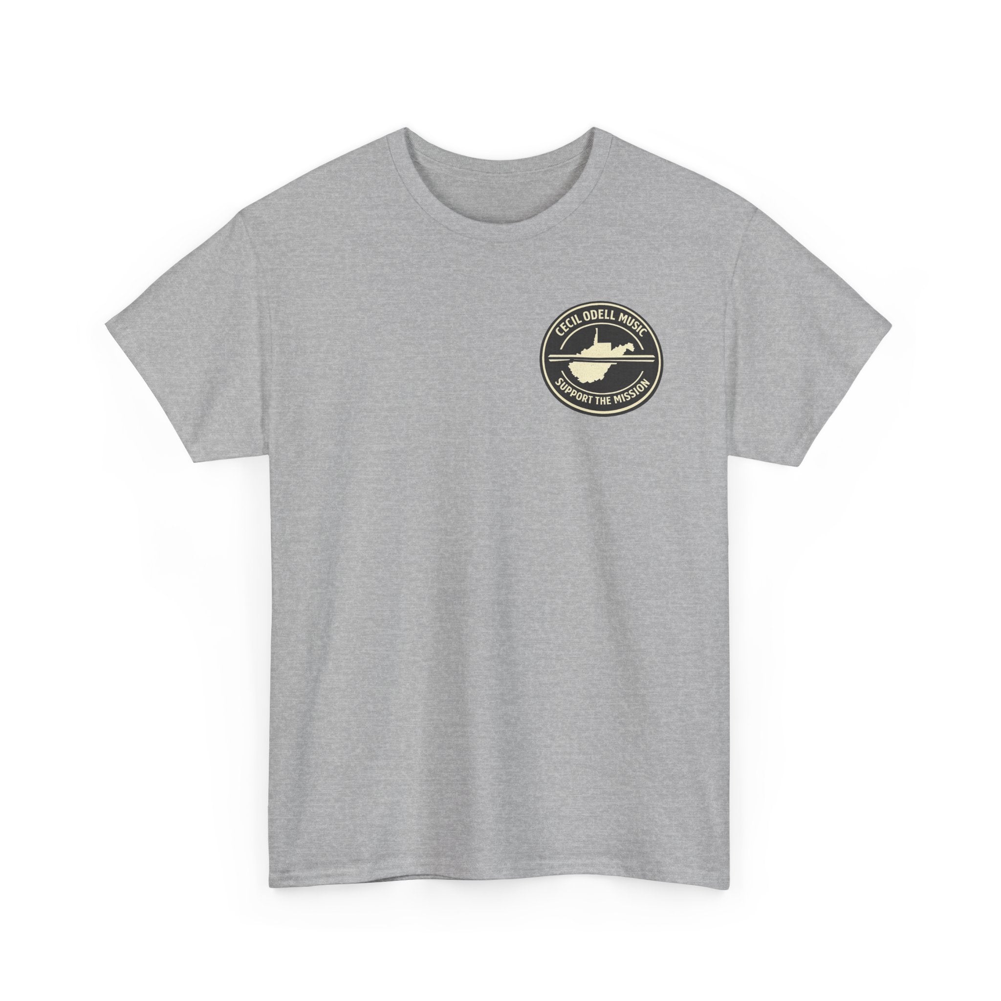 Cecil Odell Music Support the Mission T-Shirt
