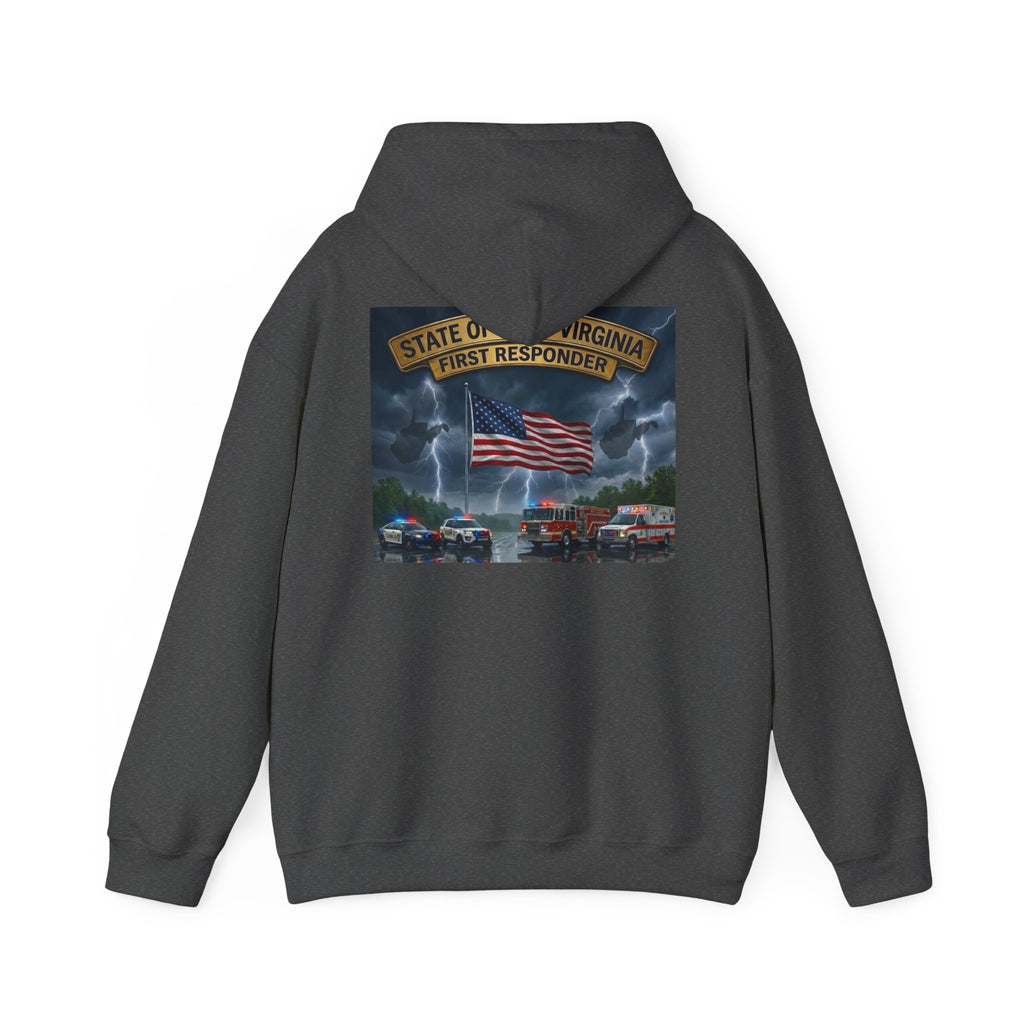 Preston County 911 First Responder Hoodie: Virginia Emergency Services Tribute