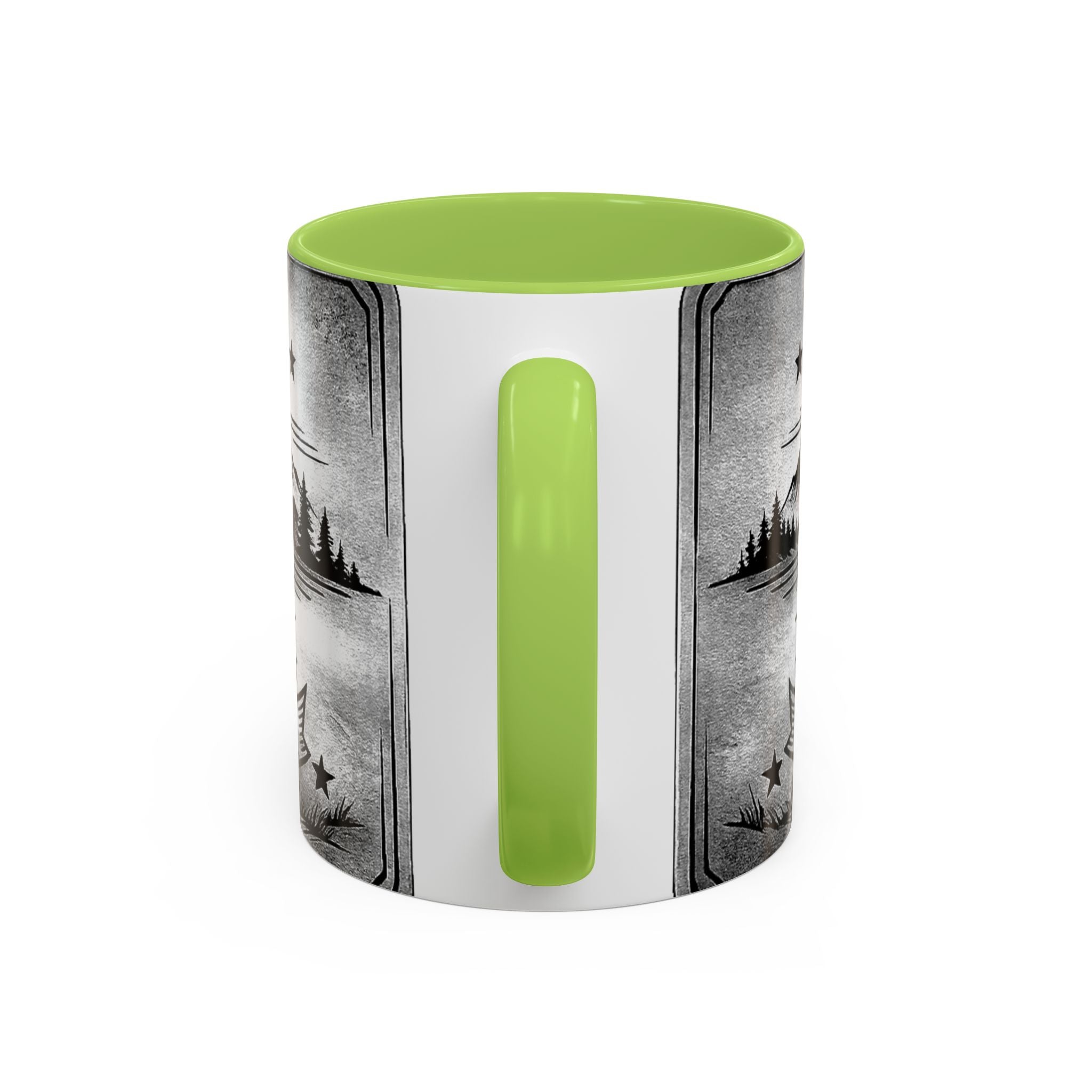 West Virginia Music Coffee Mug: 'The Sound of the West Virginia Line' Accent Mug