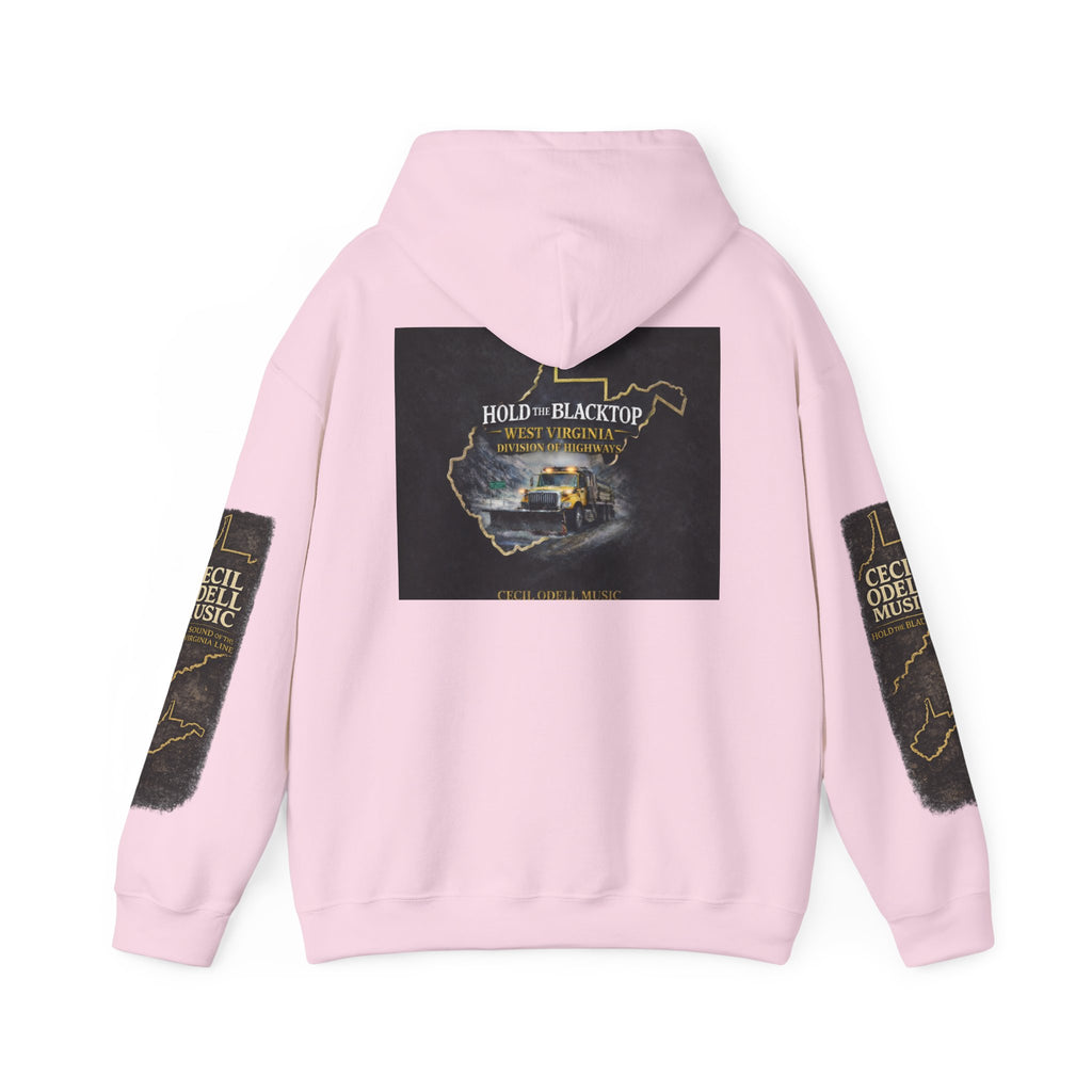 Hoodie: "Hold The Blacktop" Vintage Road Trip Graphic Pullover