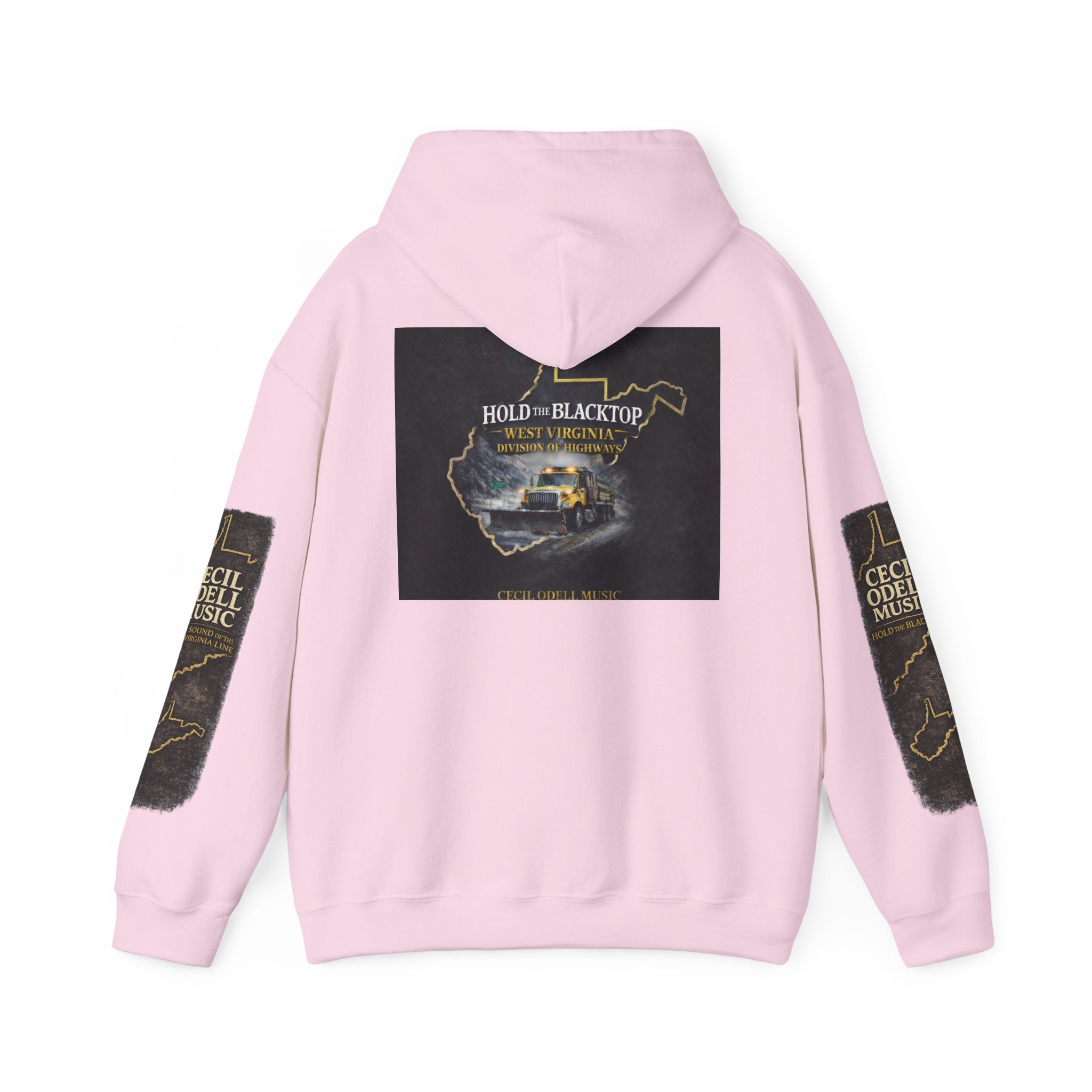 Hoodie: "Hold The Blacktop" Vintage Road Trip Graphic Pullover