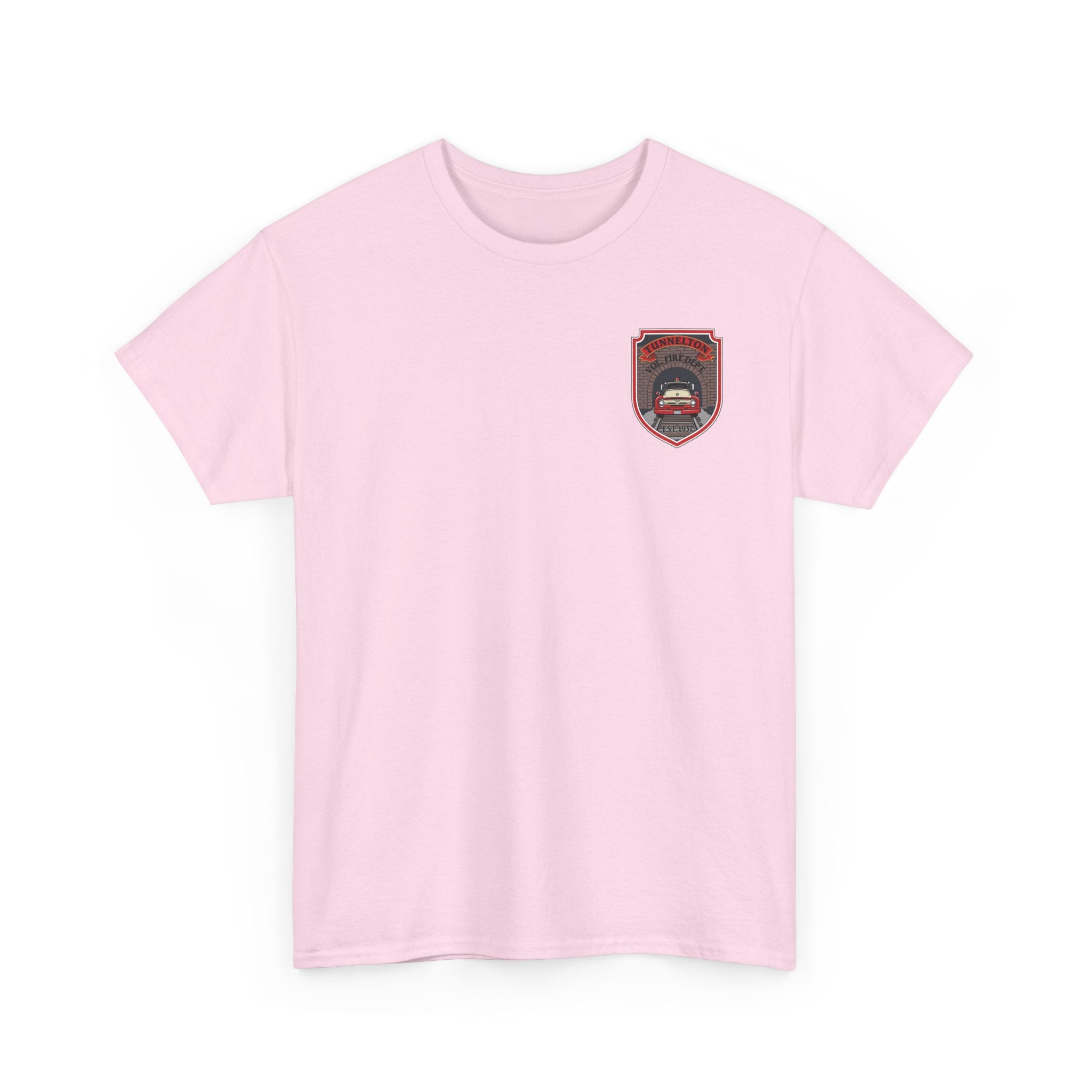 Tunnelton VFD Firetruck Tee: Volunteer Fire Department Fundraiser T-Shirt