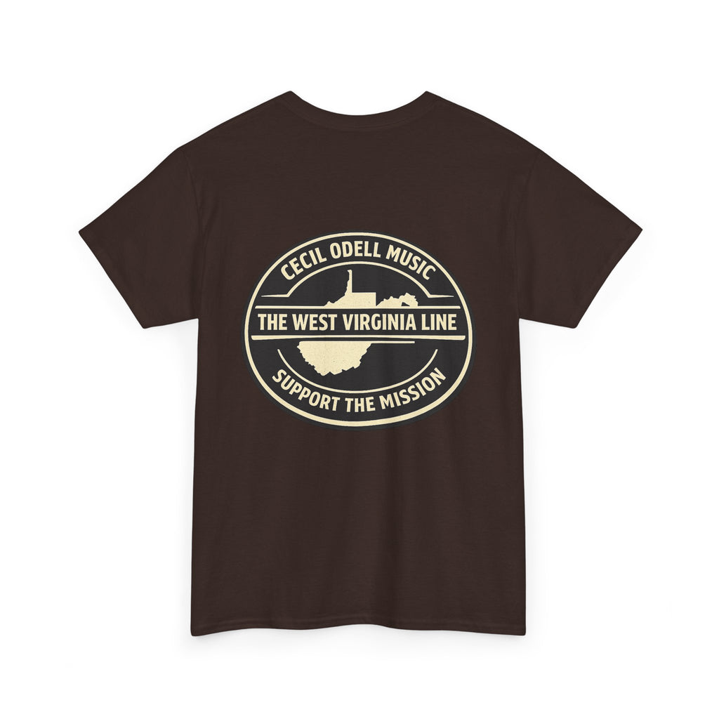 Cecil Odell Music Support the Mission T-Shirt