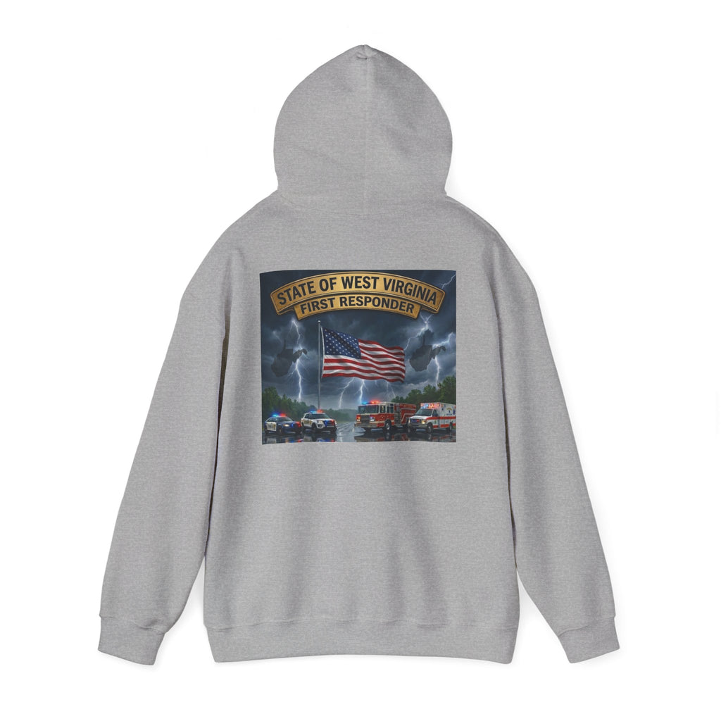 Preston County 911 First Responder Hoodie: Virginia Emergency Services Tribute
