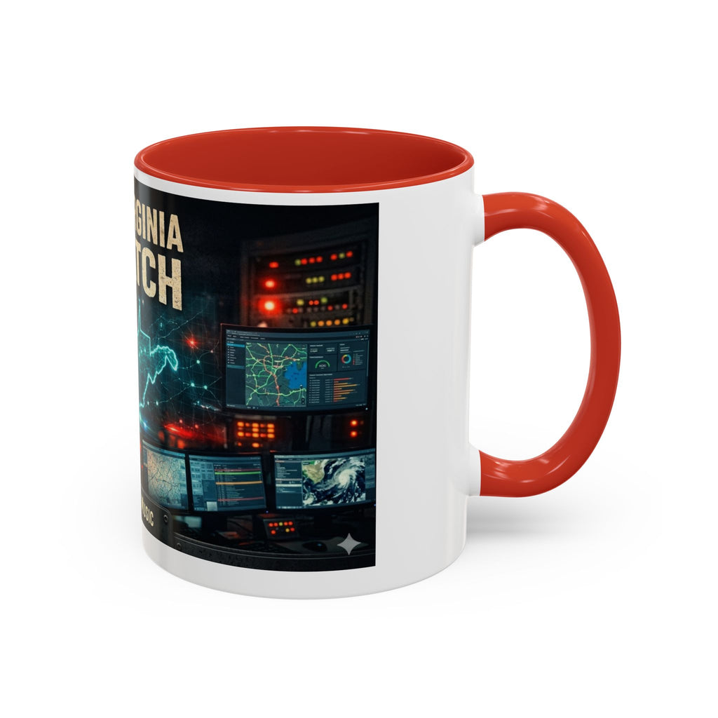 West Virginia Dispatch Accent Coffee Mug: Emergency Dispatch Radio Operator Gift (11/15oz)