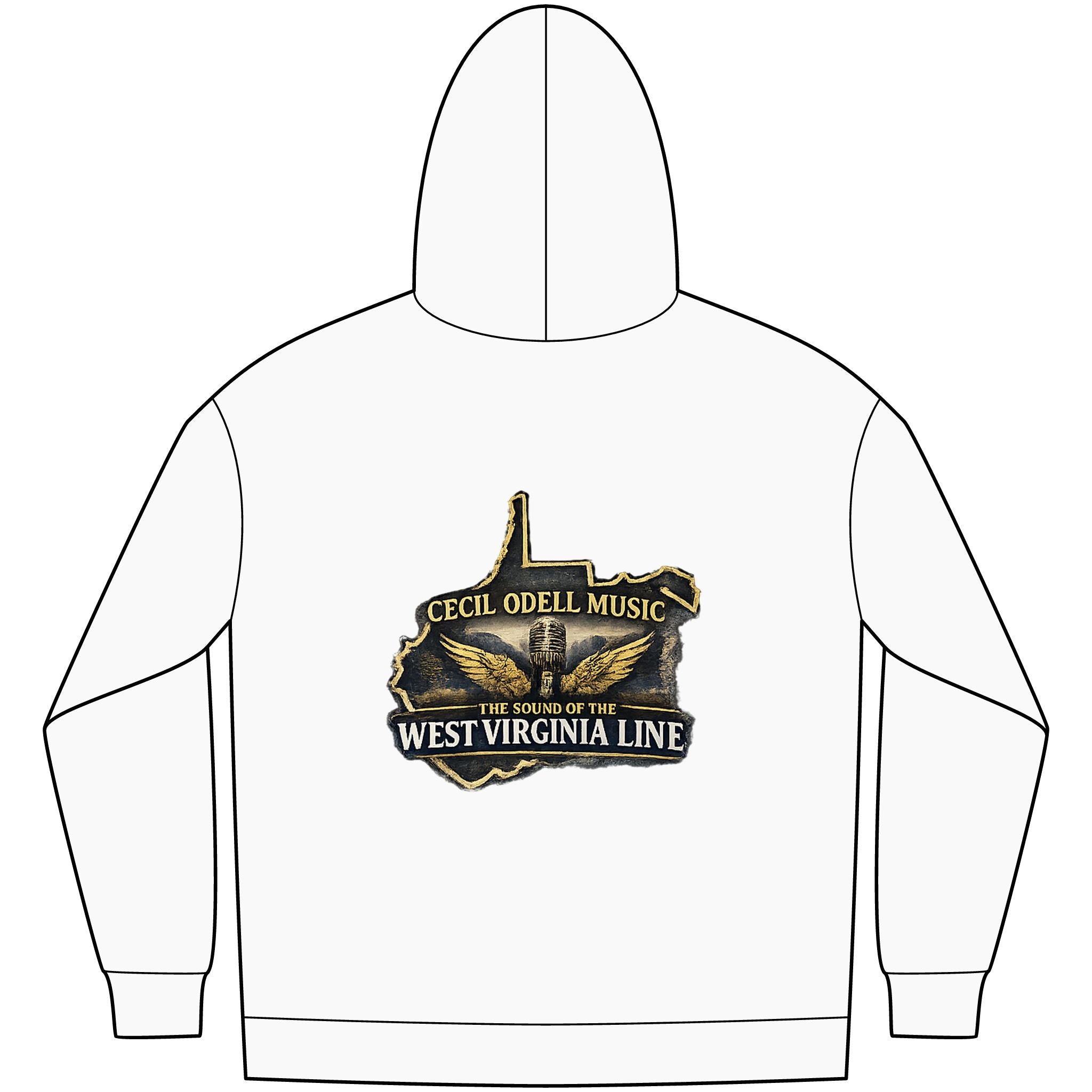 West Virginia Music Hoodie: "Cecil Odell Music: The Sound of the West Virginia Line"