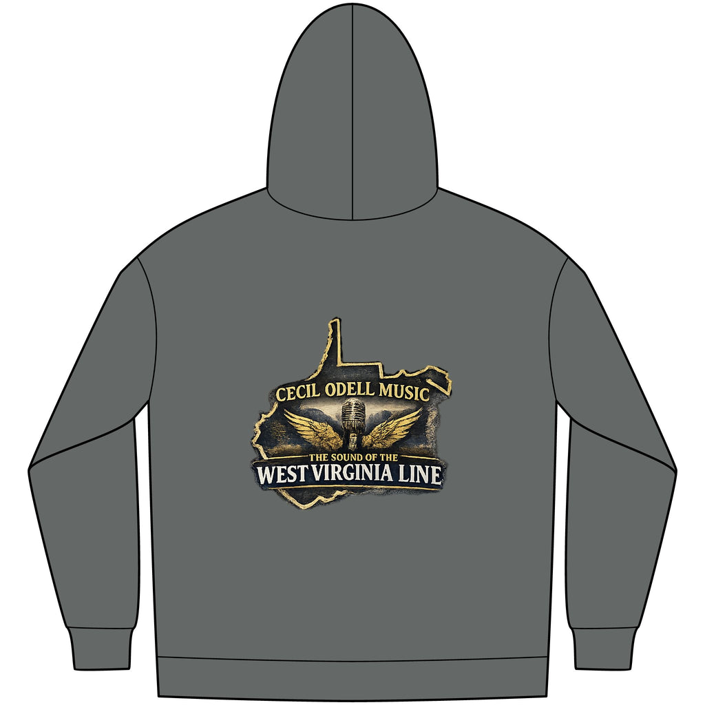 West Virginia Music Hoodie: "Cecil Odell Music: The Sound of the West Virginia Line"