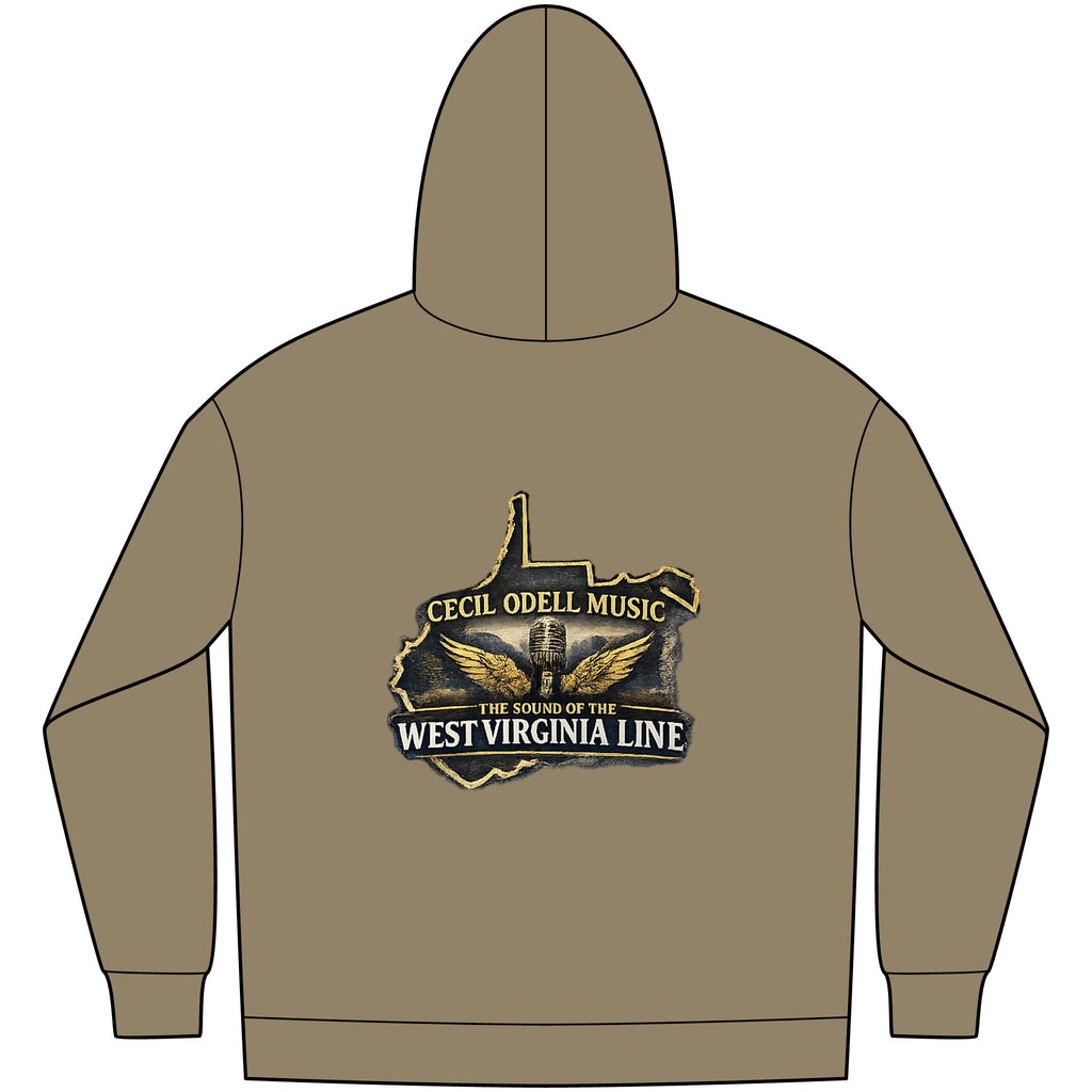 West Virginia Music Hoodie: "Cecil Odell Music: The Sound of the West Virginia Line"