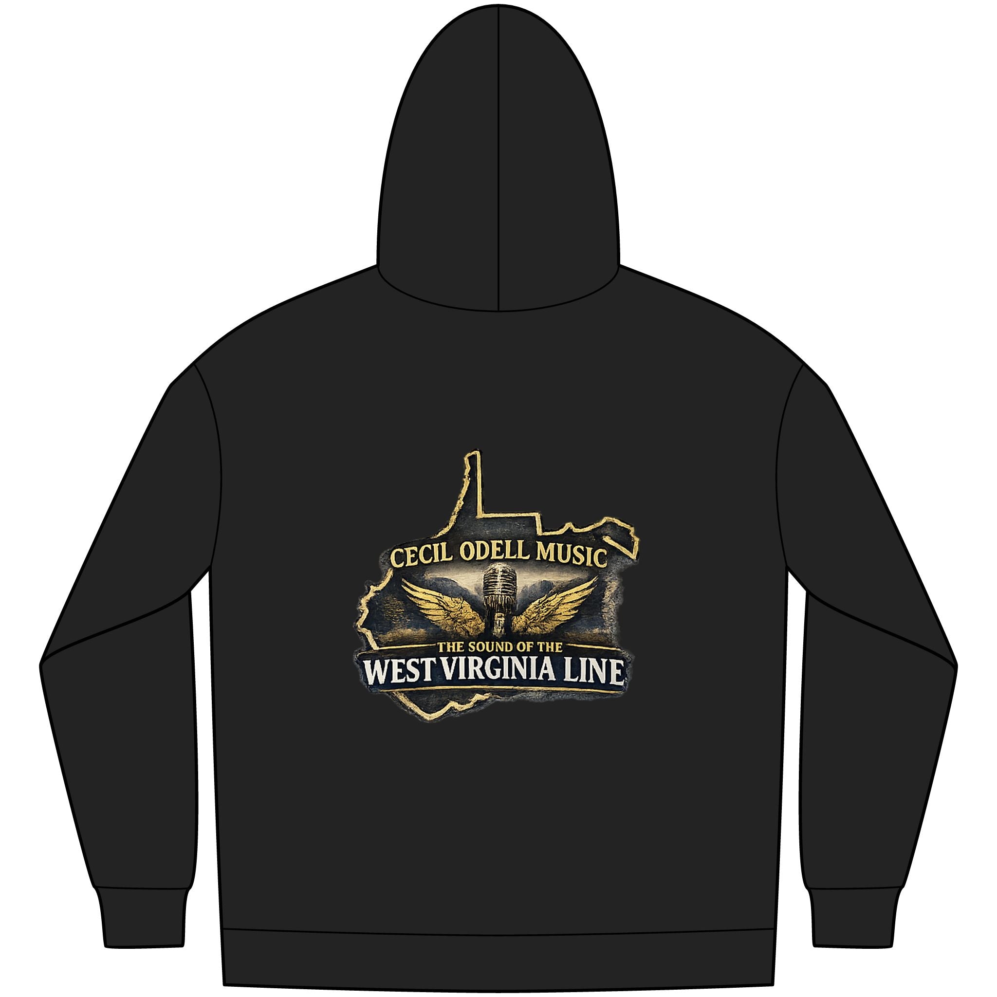 West Virginia Music Hoodie: "Cecil Odell Music: The Sound of the West Virginia Line"