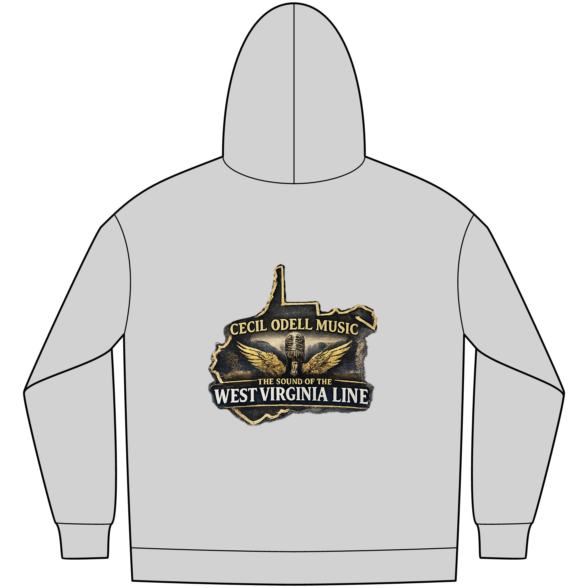 West Virginia Music Hoodie: "Cecil Odell Music: The Sound of the West Virginia Line"