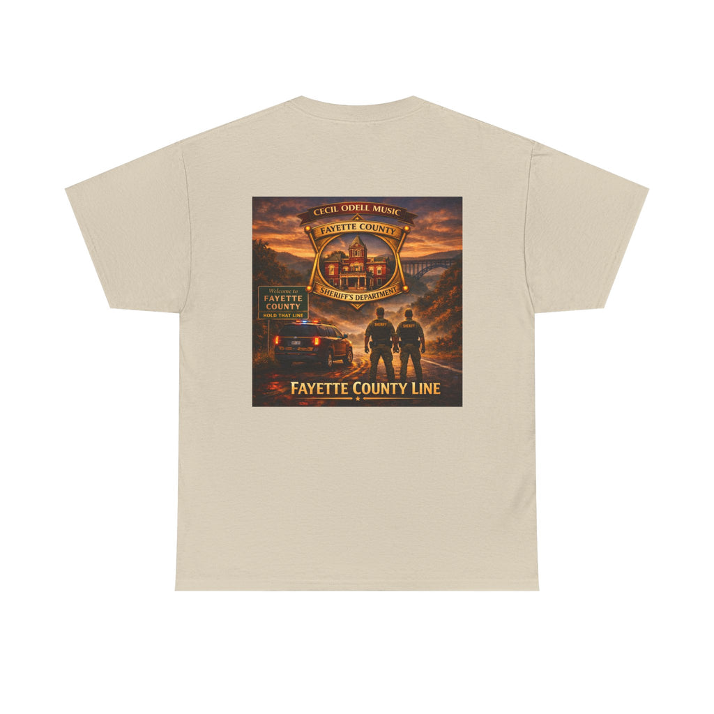T-Shirt: Fayette County Line Album Art Tee