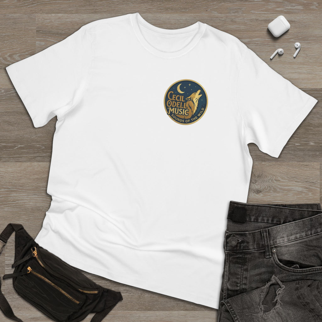 Mountain Made T-Shirt: 'Cecil Odell Music' Scenic Back Print