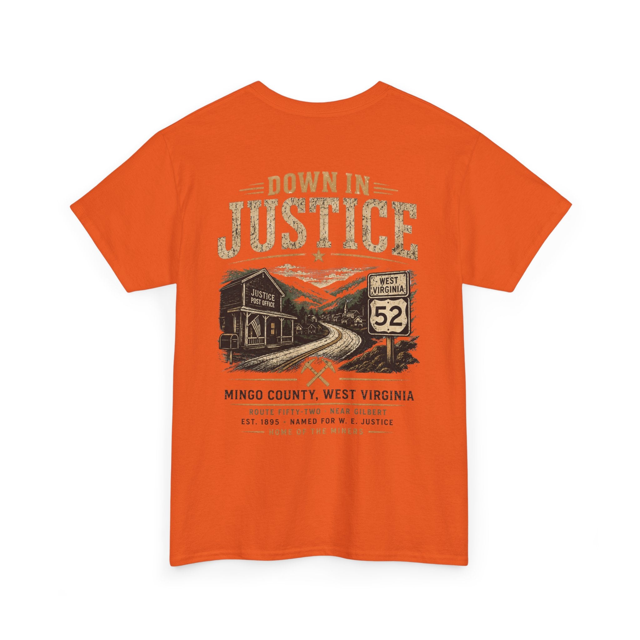 T-Shirt — "Down in Justice"