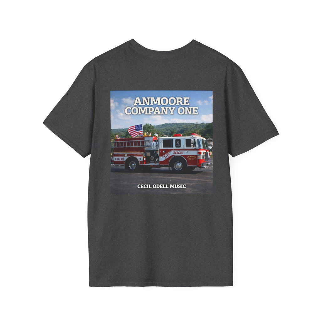 Firetruck Band Tee: "Anmoore Company One" Graphic T-Shirt