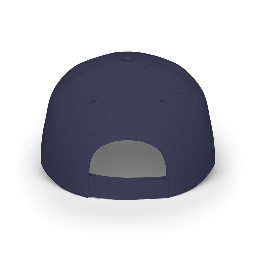 Cecil Odell Music Embroidered Guitar & Mic Low-Profile Baseball Cap
