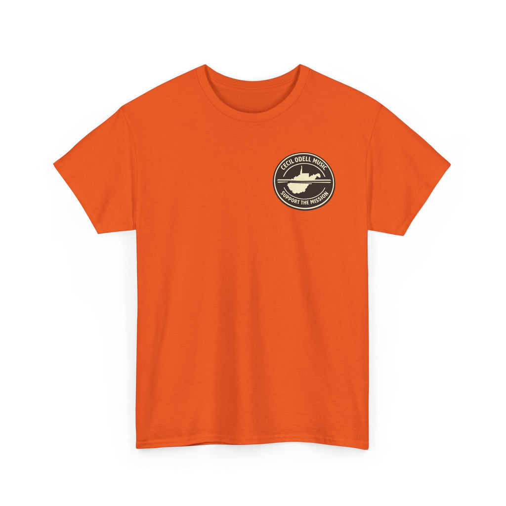 Cecil Odell Music Support the Mission T-Shirt