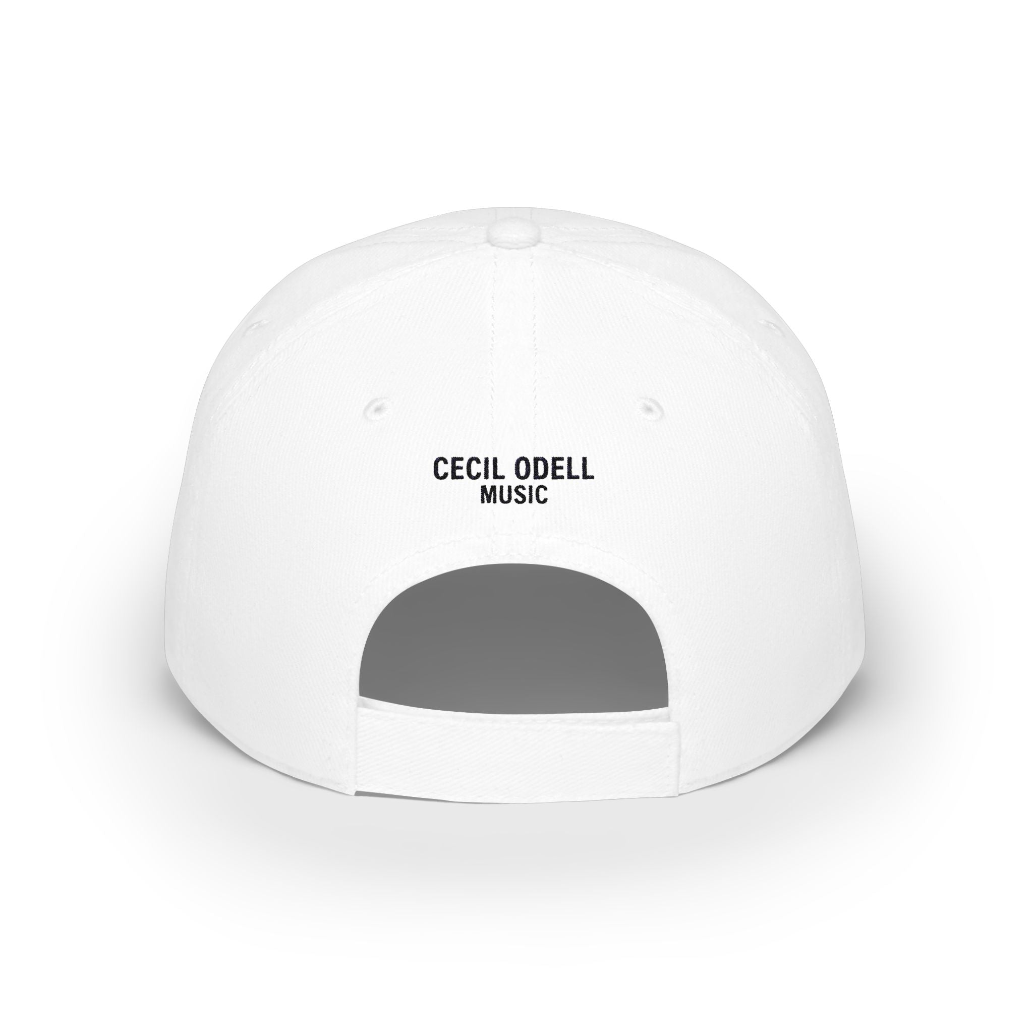 Cecil Odell Music Embroidered Baseball Cap