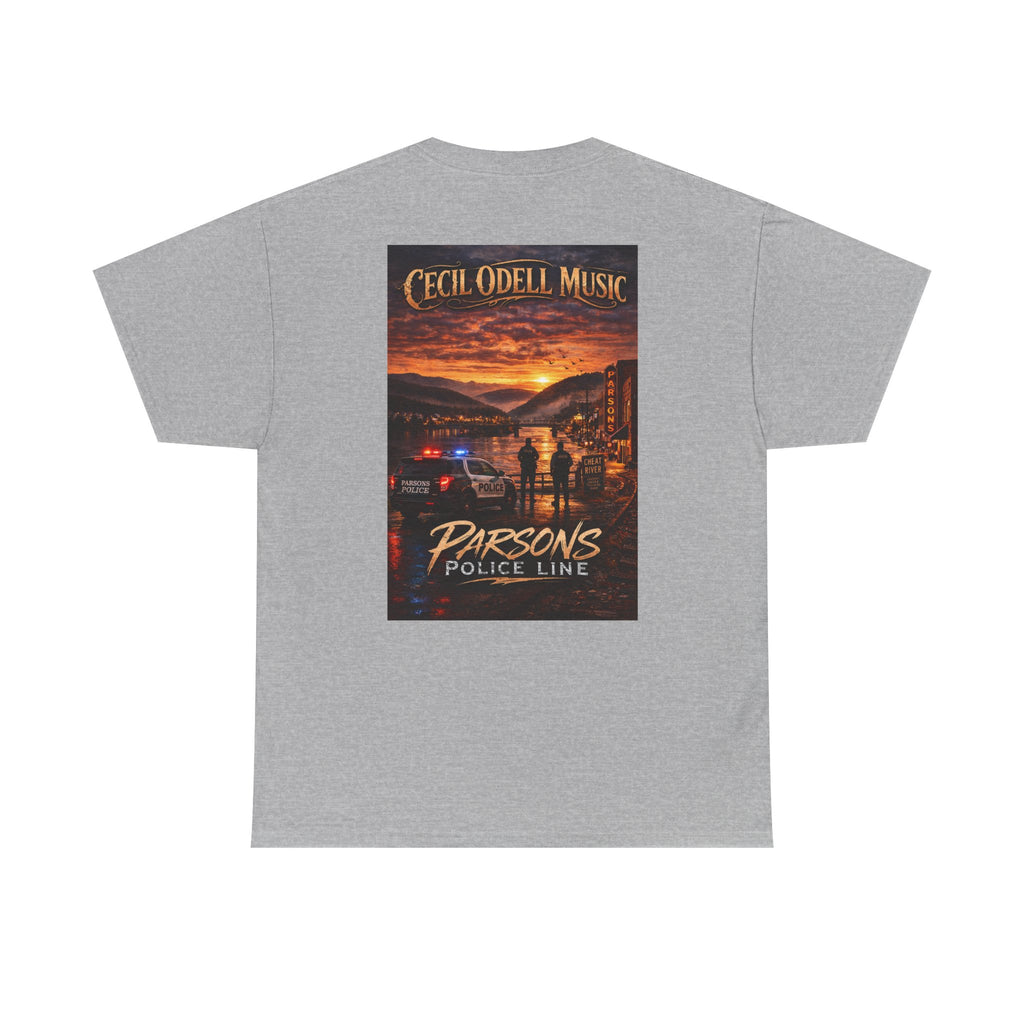 Parsons PD song art shirt