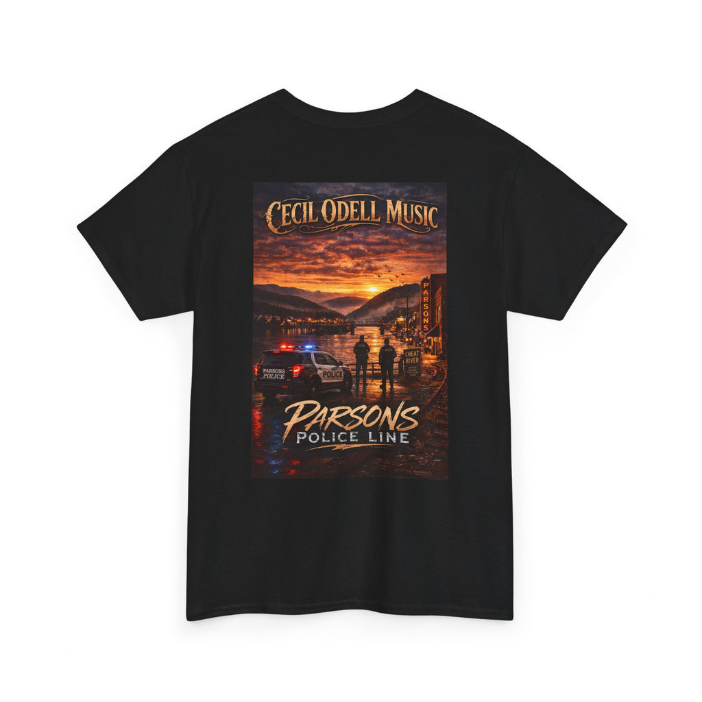 Parsons PD song art shirt