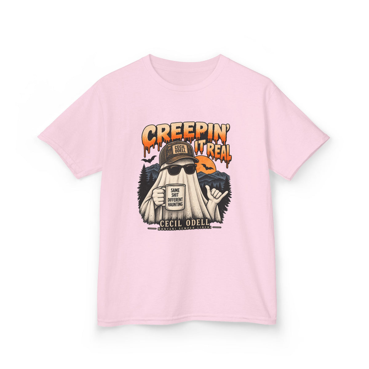 Creepin' It Real Kids Halloween Tee | Cecil Odell