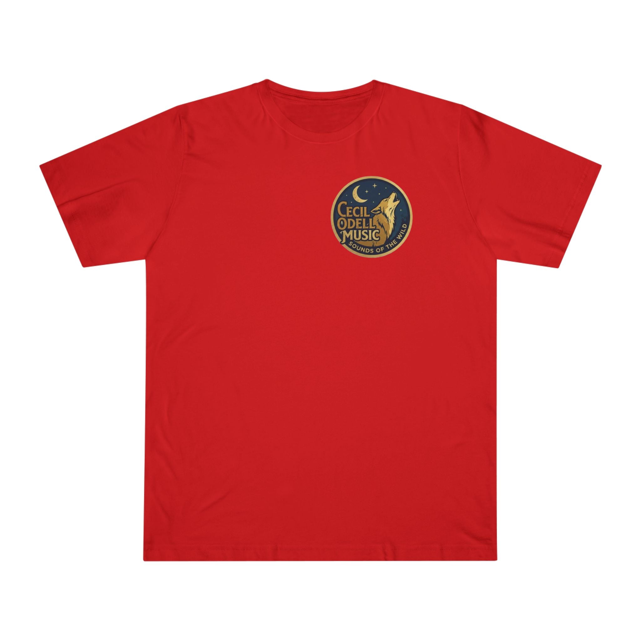 Mountain Made T-Shirt: 'Cecil Odell Music' Scenic Back Print