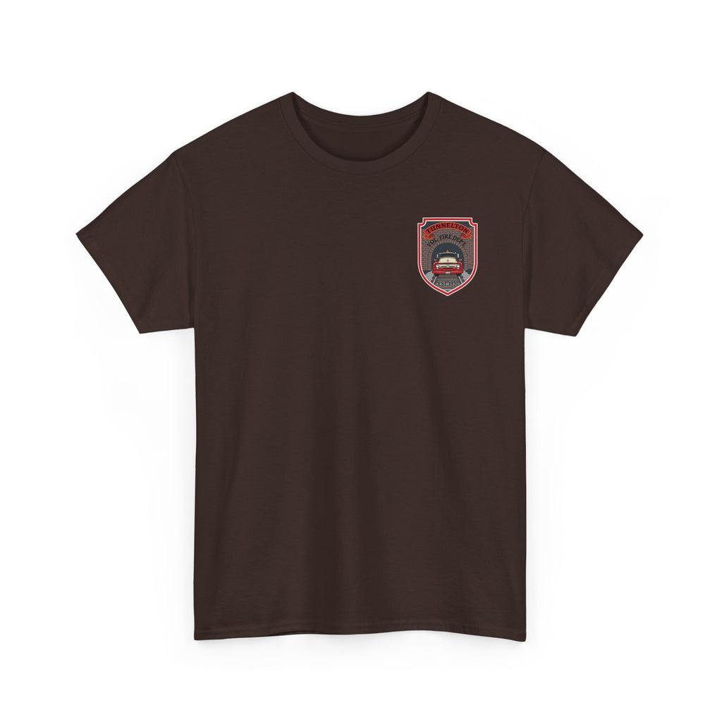 Tunnelton VFD Firetruck Tee: Volunteer Fire Department Fundraiser T-Shirt