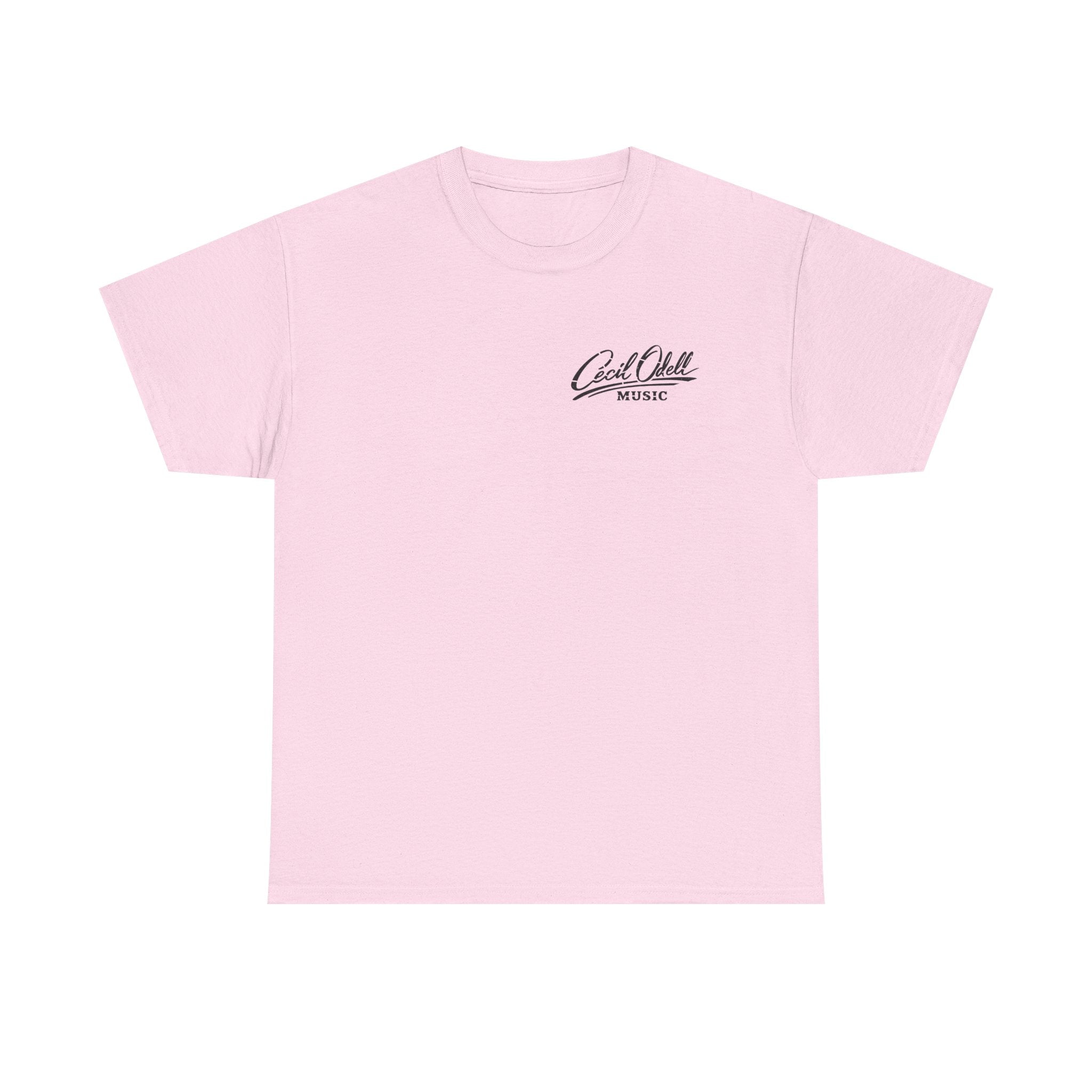 K9 Partner T-Shirt: 'Cecil Odell Music' Script Chest Design