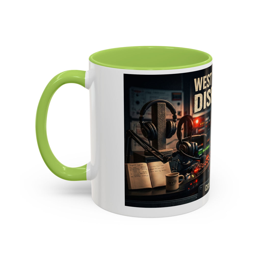 West Virginia Dispatch Accent Coffee Mug: Emergency Dispatch Radio Operator Gift (11/15oz)