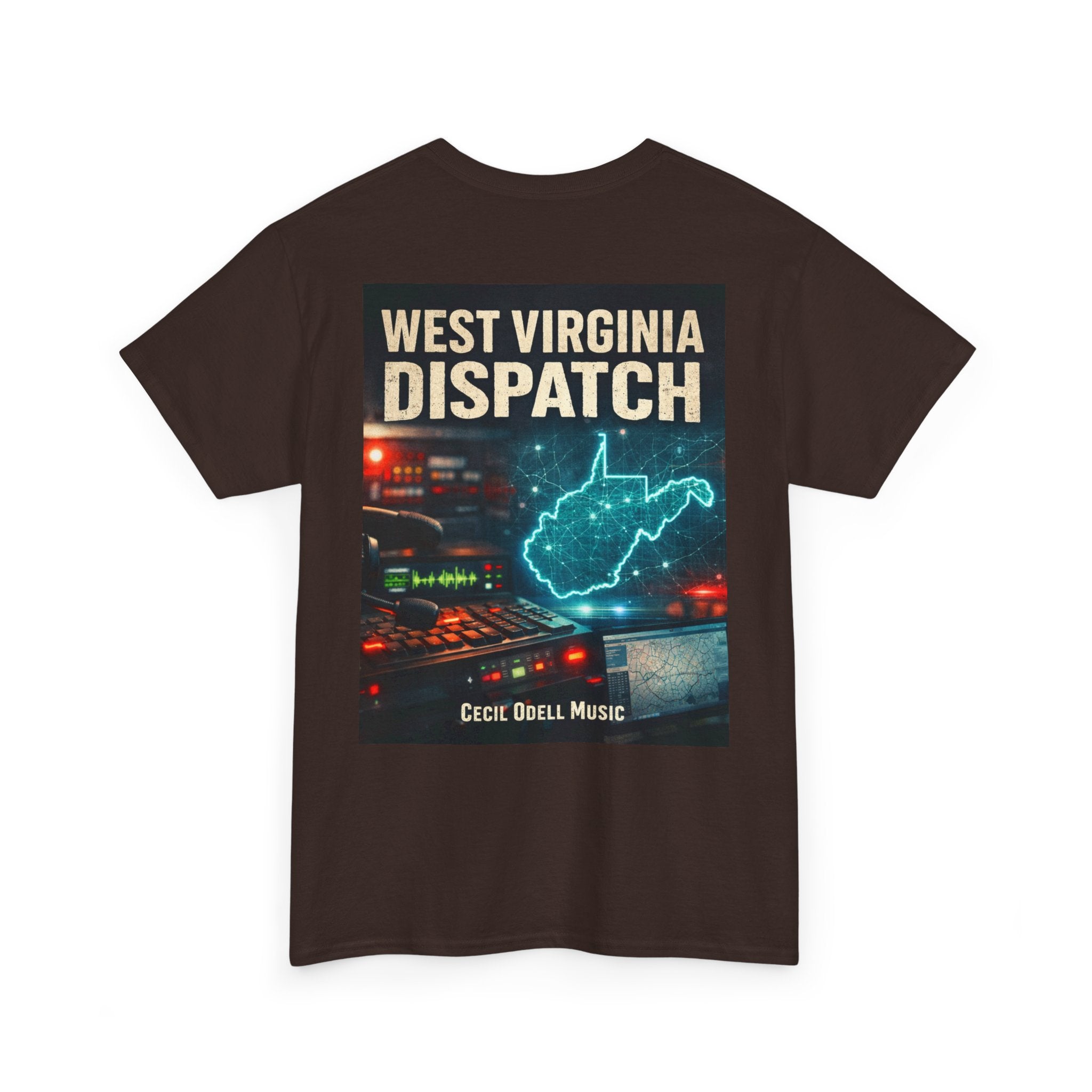 T-Shirt: West Virginia Dispatch Music Tee
