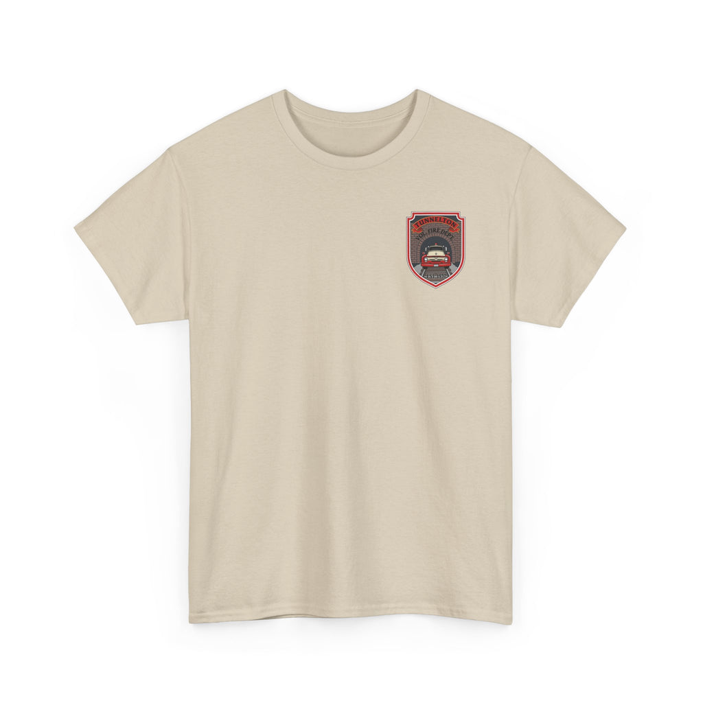 Tunnelton VFD Firetruck Tee: Volunteer Fire Department Fundraiser T-Shirt