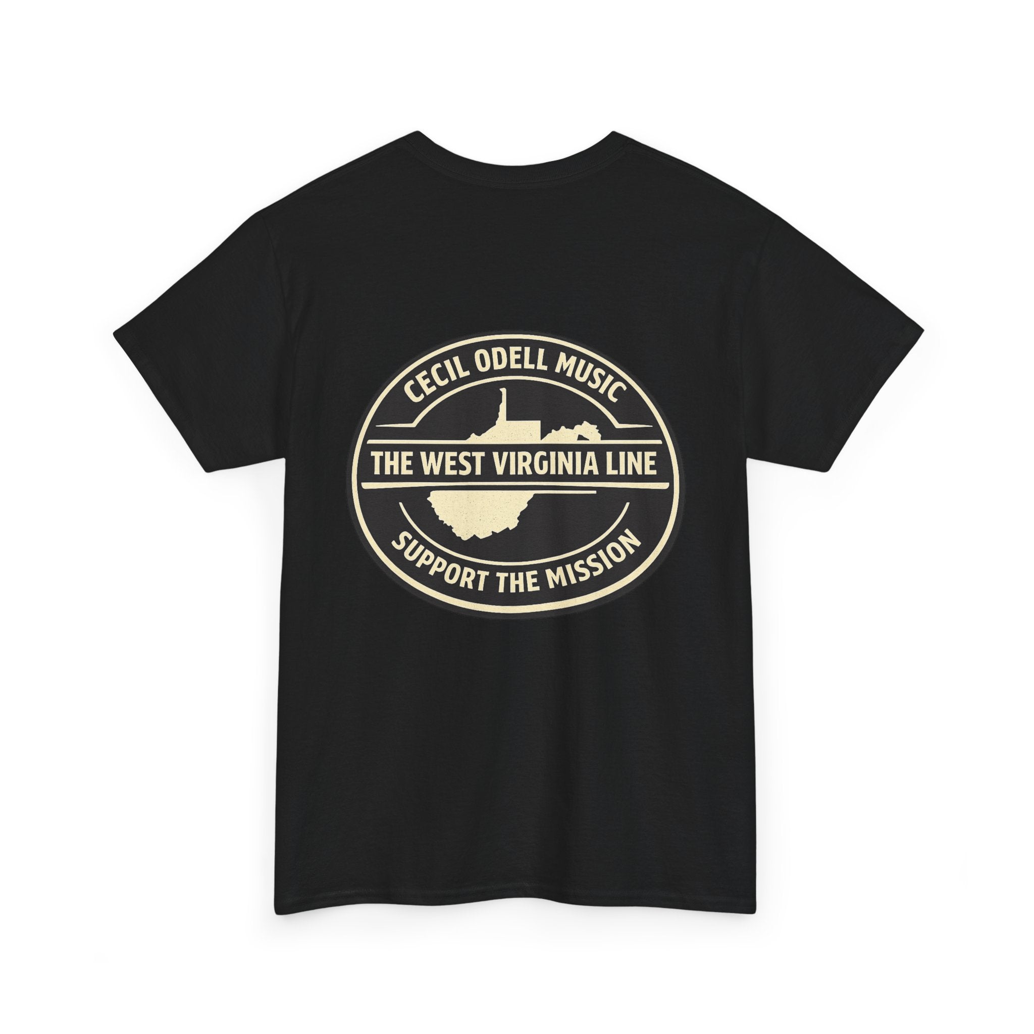 Cecil Odell Music Support the Mission T-Shirt
