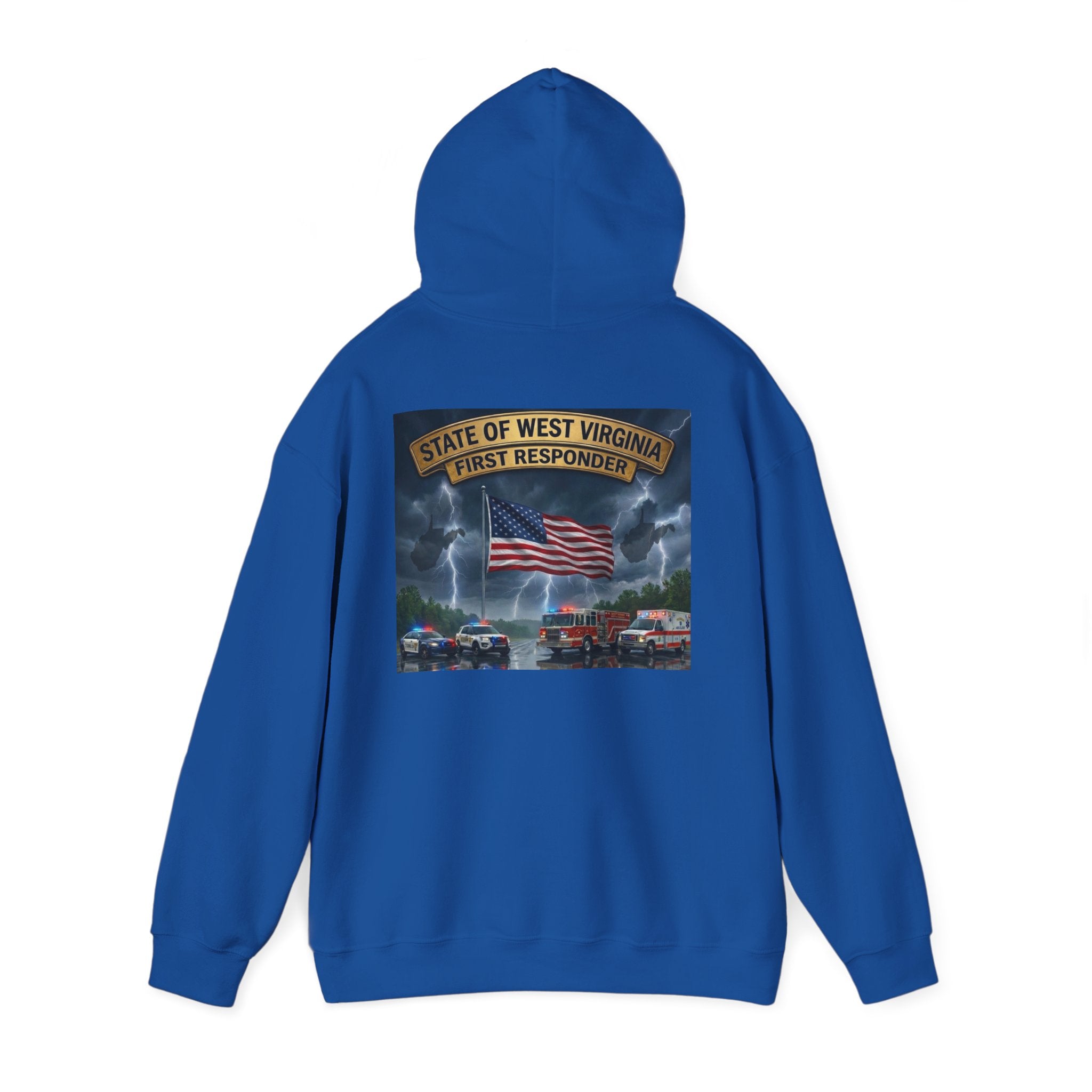 Preston County 911 First Responder Hoodie: Virginia Emergency Services Tribute