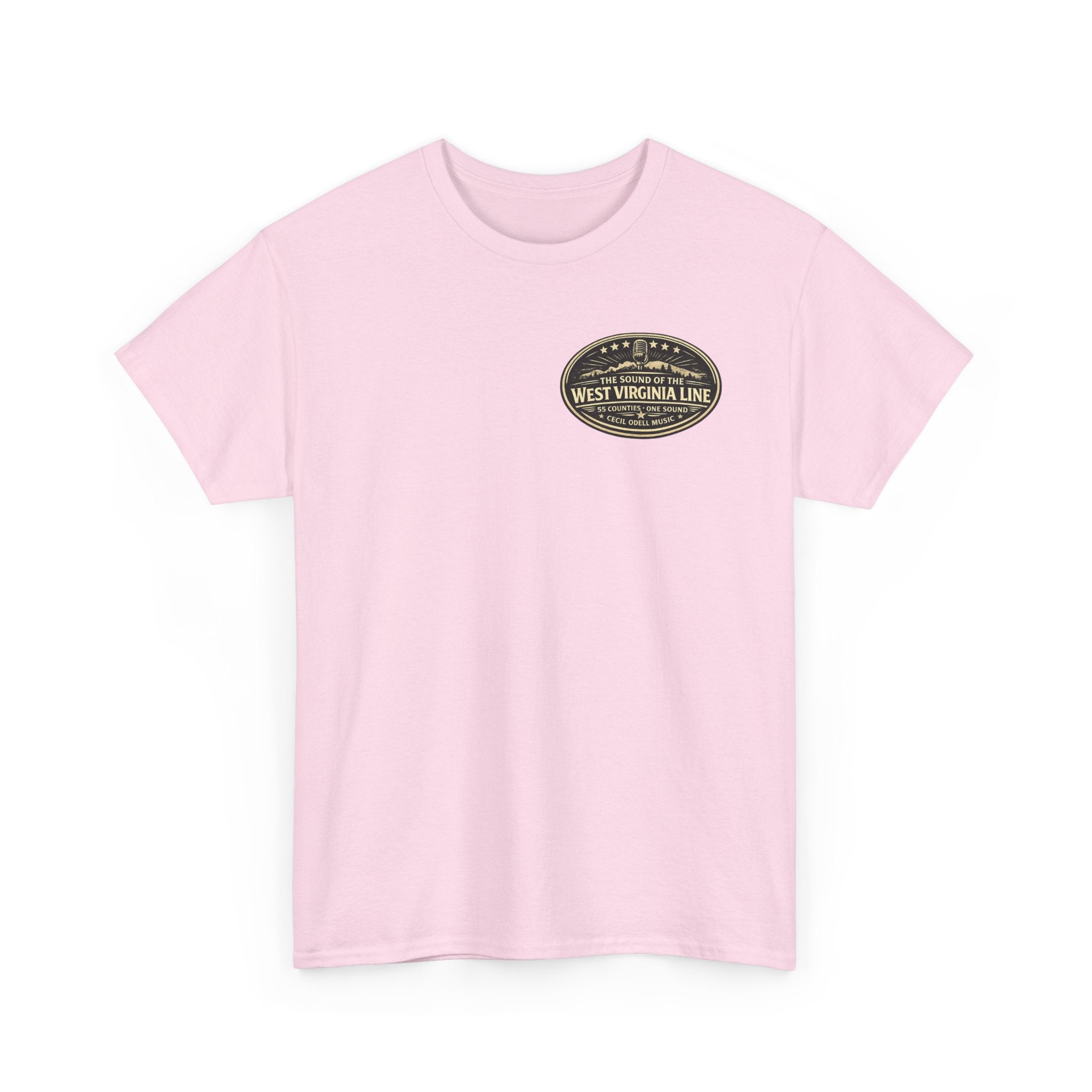 Oak Hill Police Line T-Shirt: 'Oak Hill Police Line' Graphic Tee (Cecil Odell Music)
