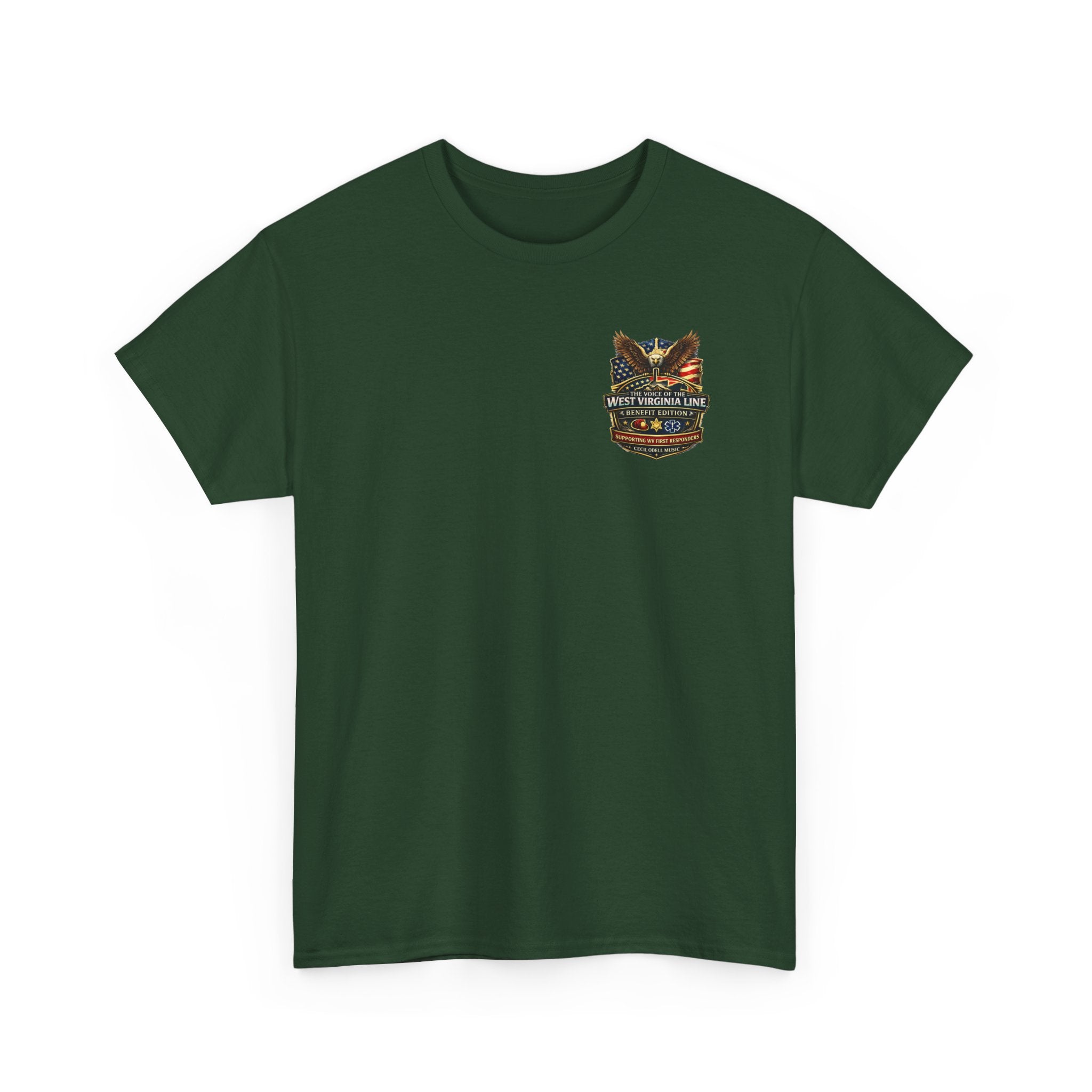Firefighter T-Shirt: Rivesville Volunteer Fire Department “Hold That Line” Tribute Tee