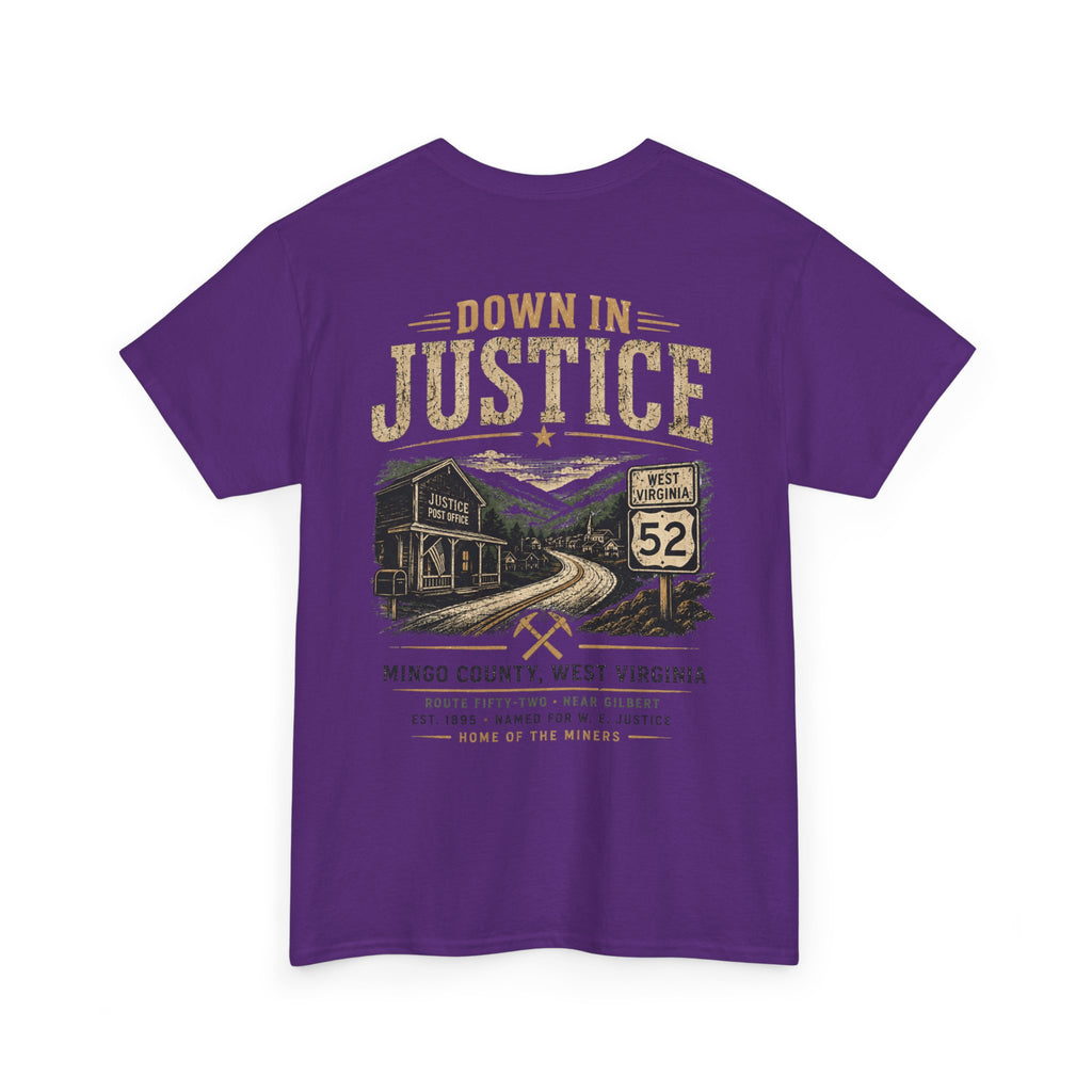T-Shirt — "Down in Justice"