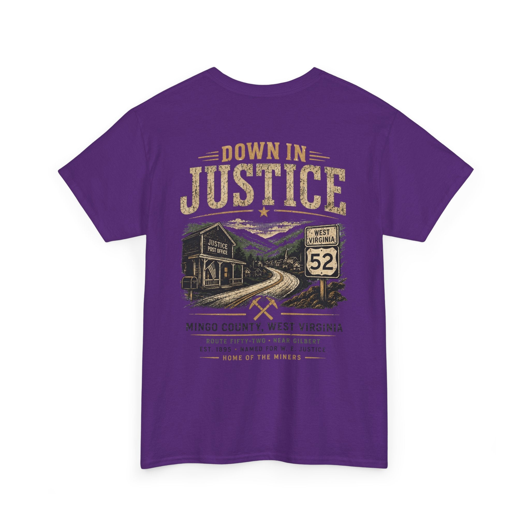 T-Shirt — "Down in Justice"