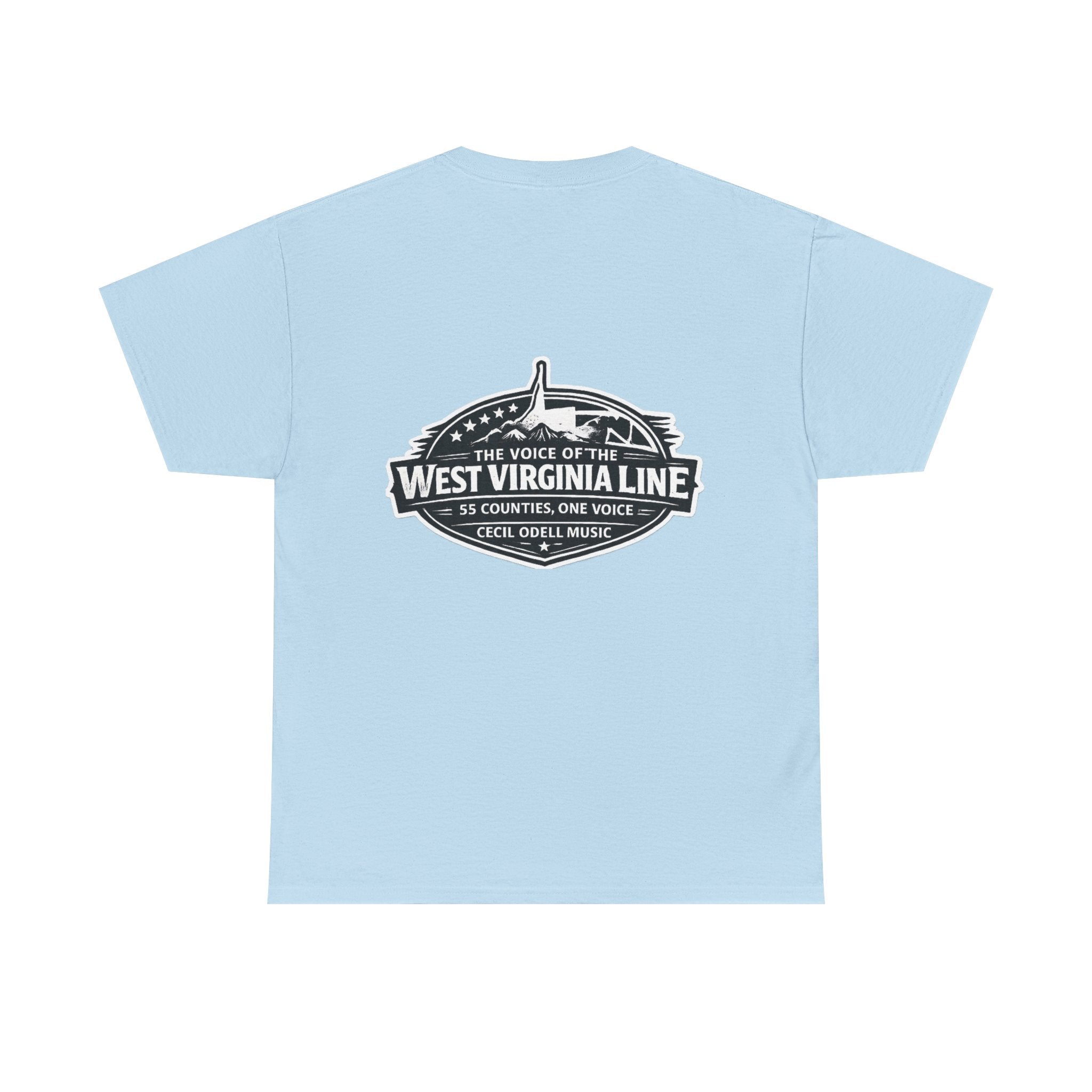 West Virginia Line Tee: 'The Voice of the West Virginia Line' Graphic T-Shirt