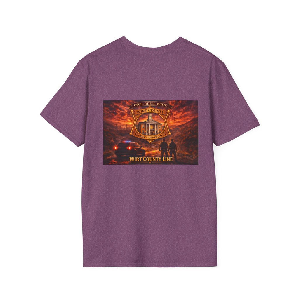 West Virginia Line Wirt County T-Shirt