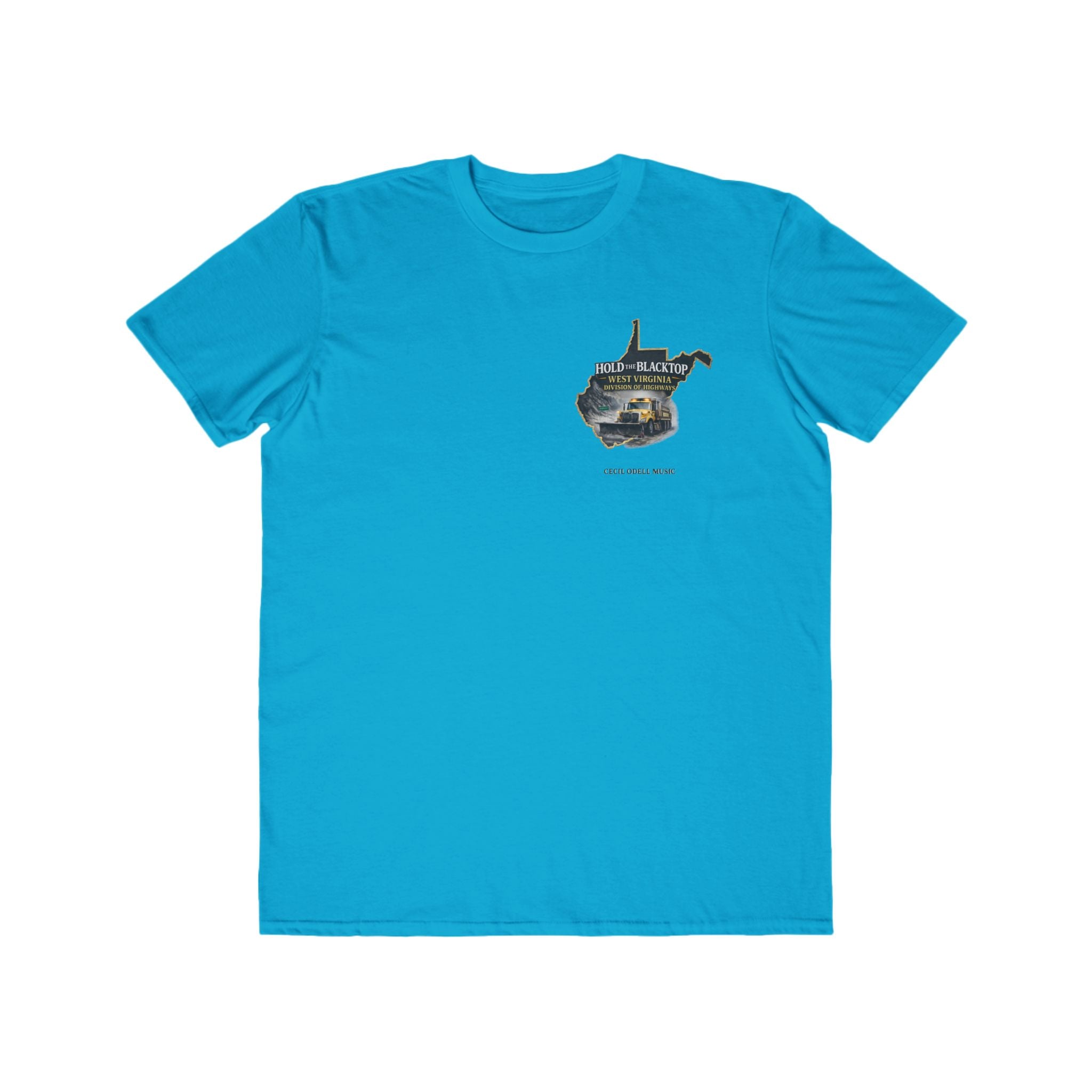 West Virginia Map T‑Shirt: "Hold the Blacktop" Vintage Truck Graphic Tee