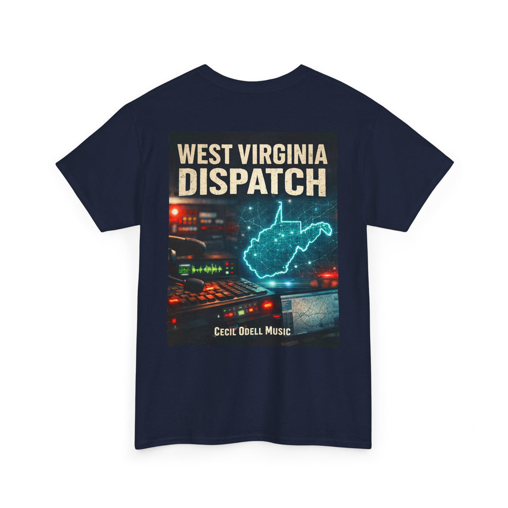 T-Shirt: West Virginia Dispatch Music Tee