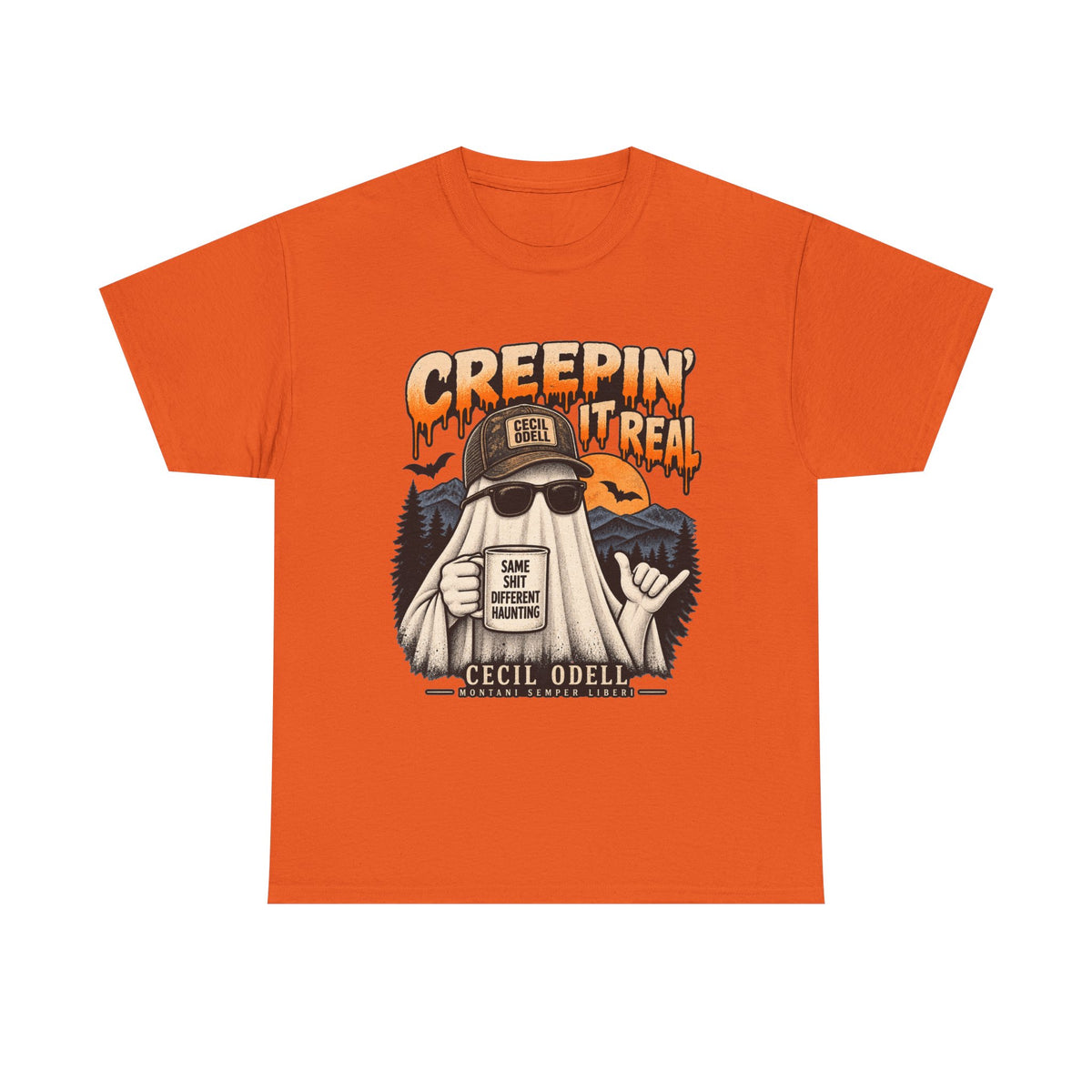 Creepin' It Real Halloween Tee | Cecil Odell