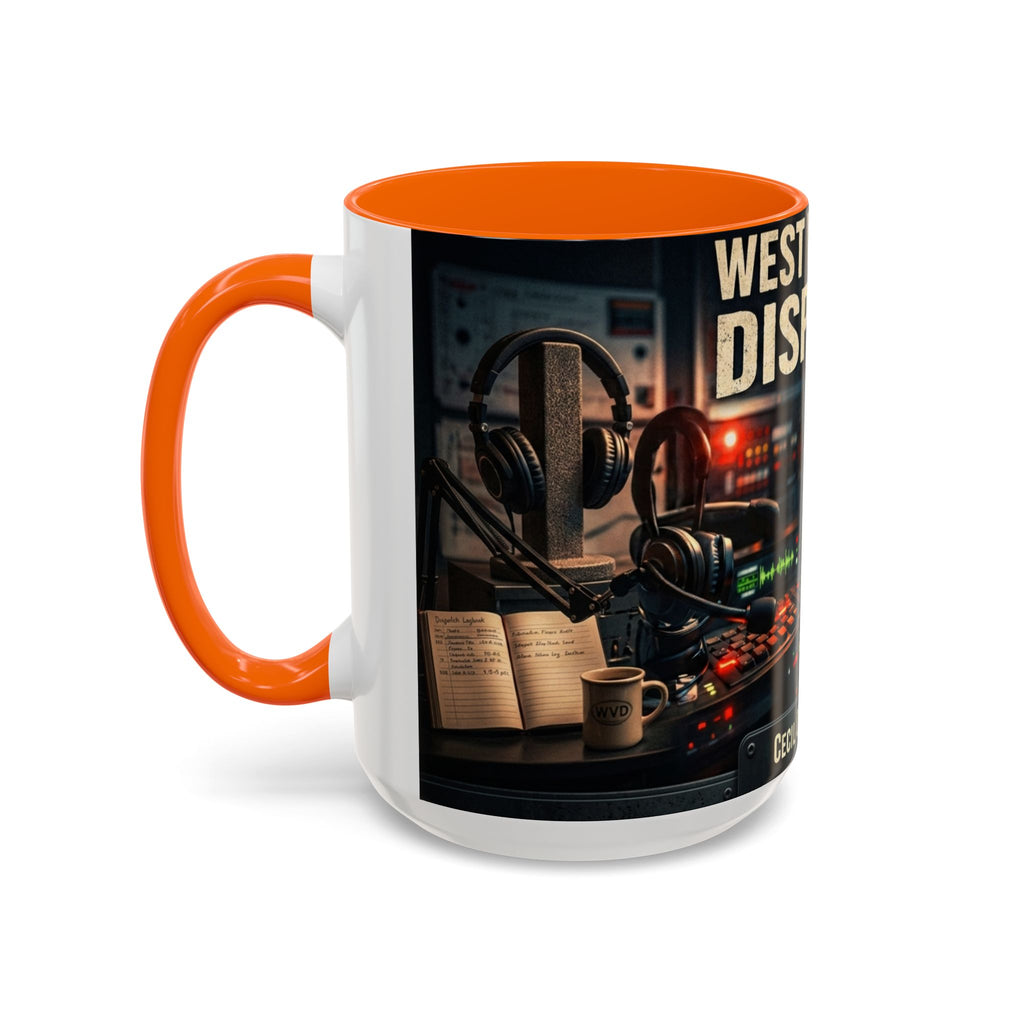 West Virginia Dispatch Accent Coffee Mug: Emergency Dispatch Radio Operator Gift (11/15oz)