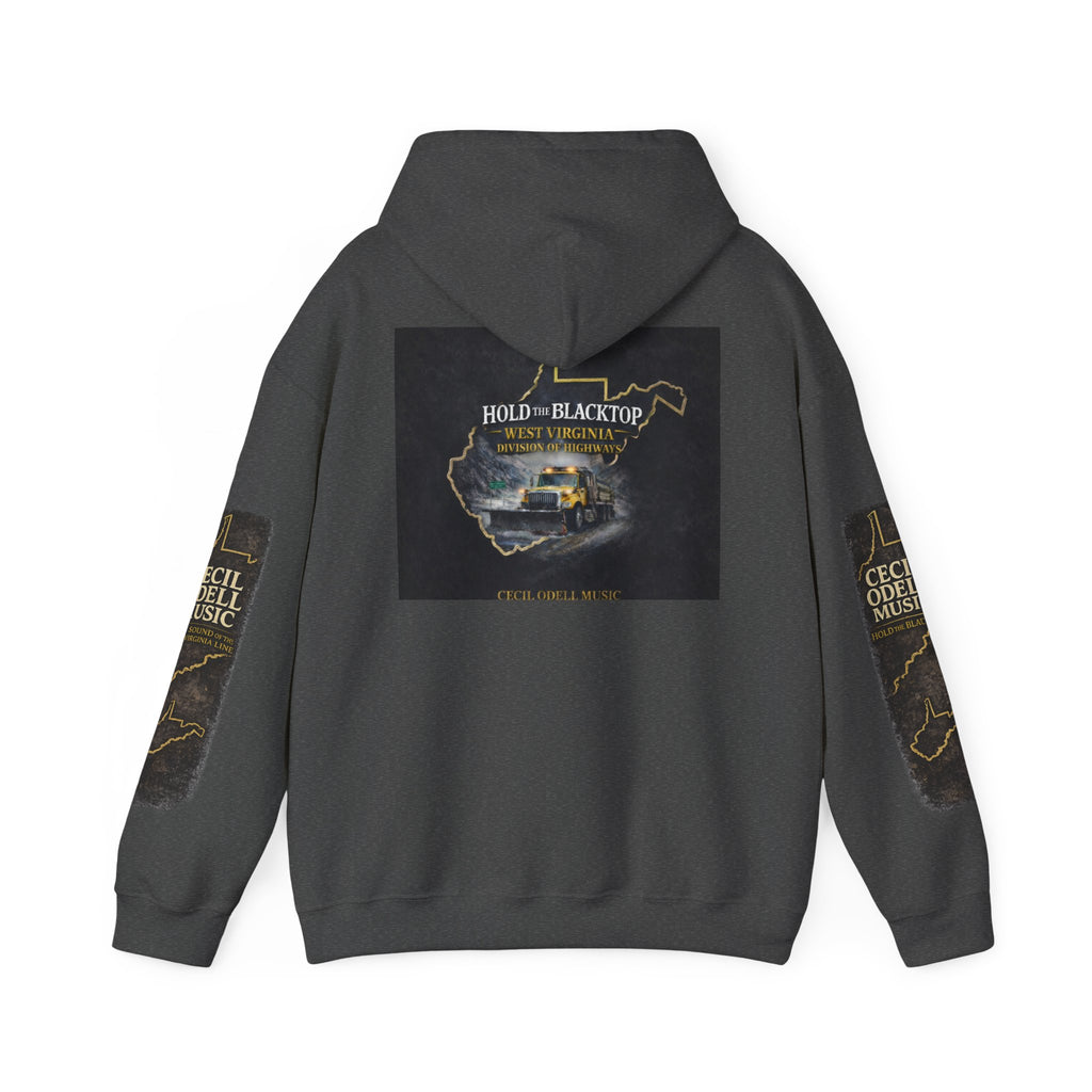 Hoodie: "Hold The Blacktop" Vintage Road Trip Graphic Pullover