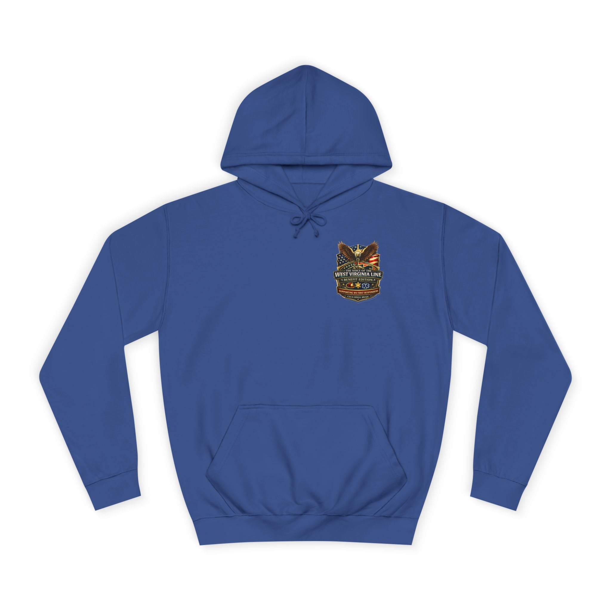 West Virginia Line Badge Hoodie: State & First Responder Tribute