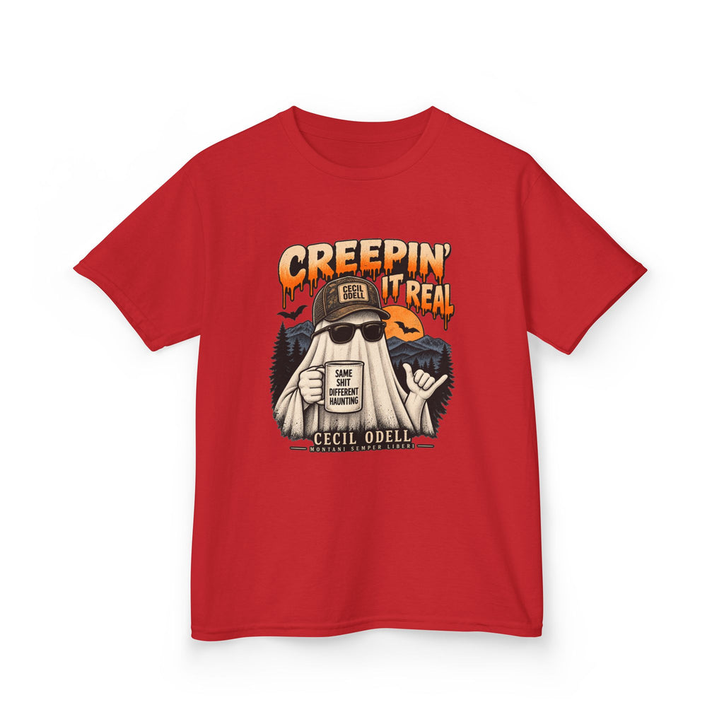 Creepin' It Real Kids Halloween Tee | Cecil Odell