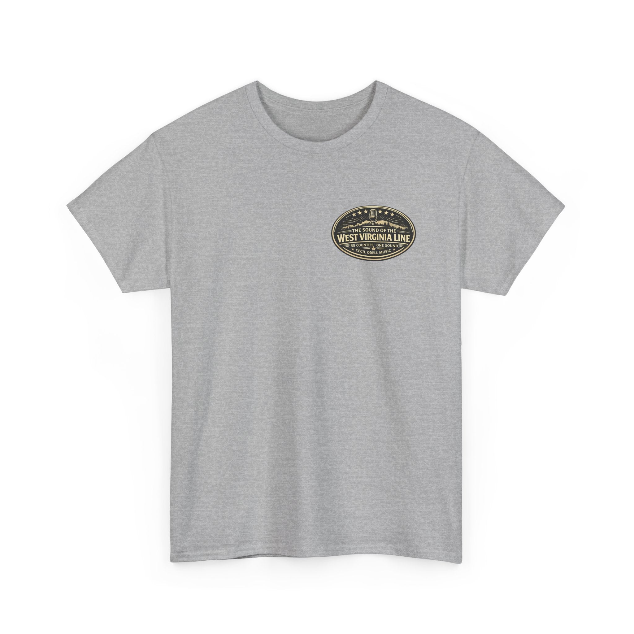 Album Art T‑Shirt: "Yellow Through The Hills" Vintage Roadtrip Tee