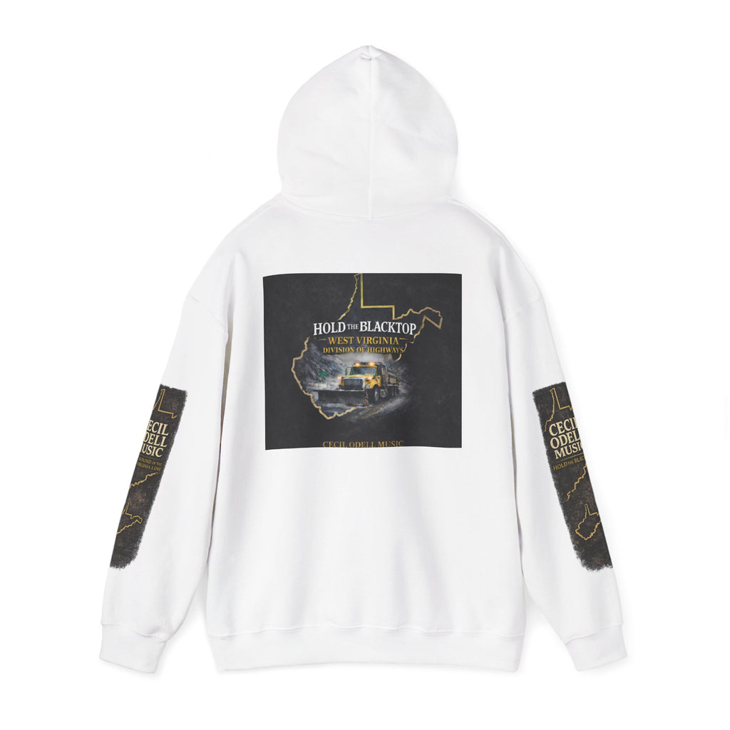 Hoodie: "Hold The Blacktop" Vintage Road Trip Graphic Pullover
