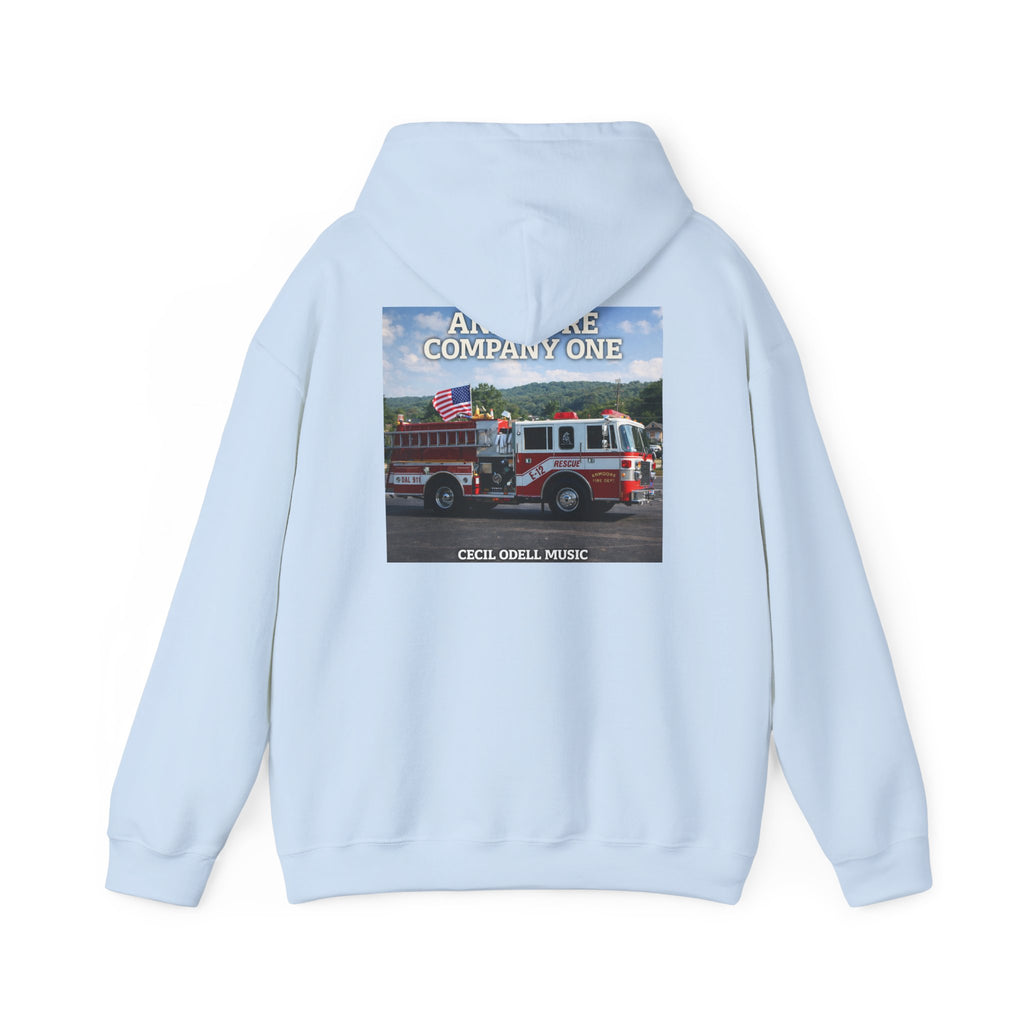 West Virginia Line Firetruck Hoodie: "The Sound of the West Virginia Line" Tribute Sweatshirt