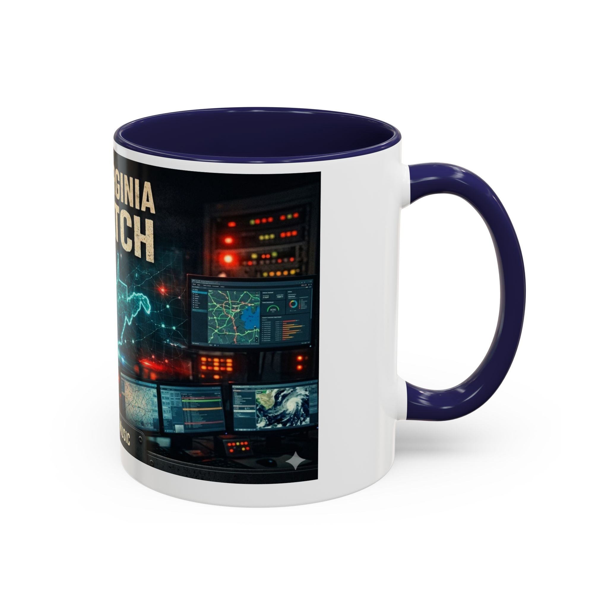 West Virginia Dispatch Accent Coffee Mug: Emergency Dispatch Radio Operator Gift (11/15oz)